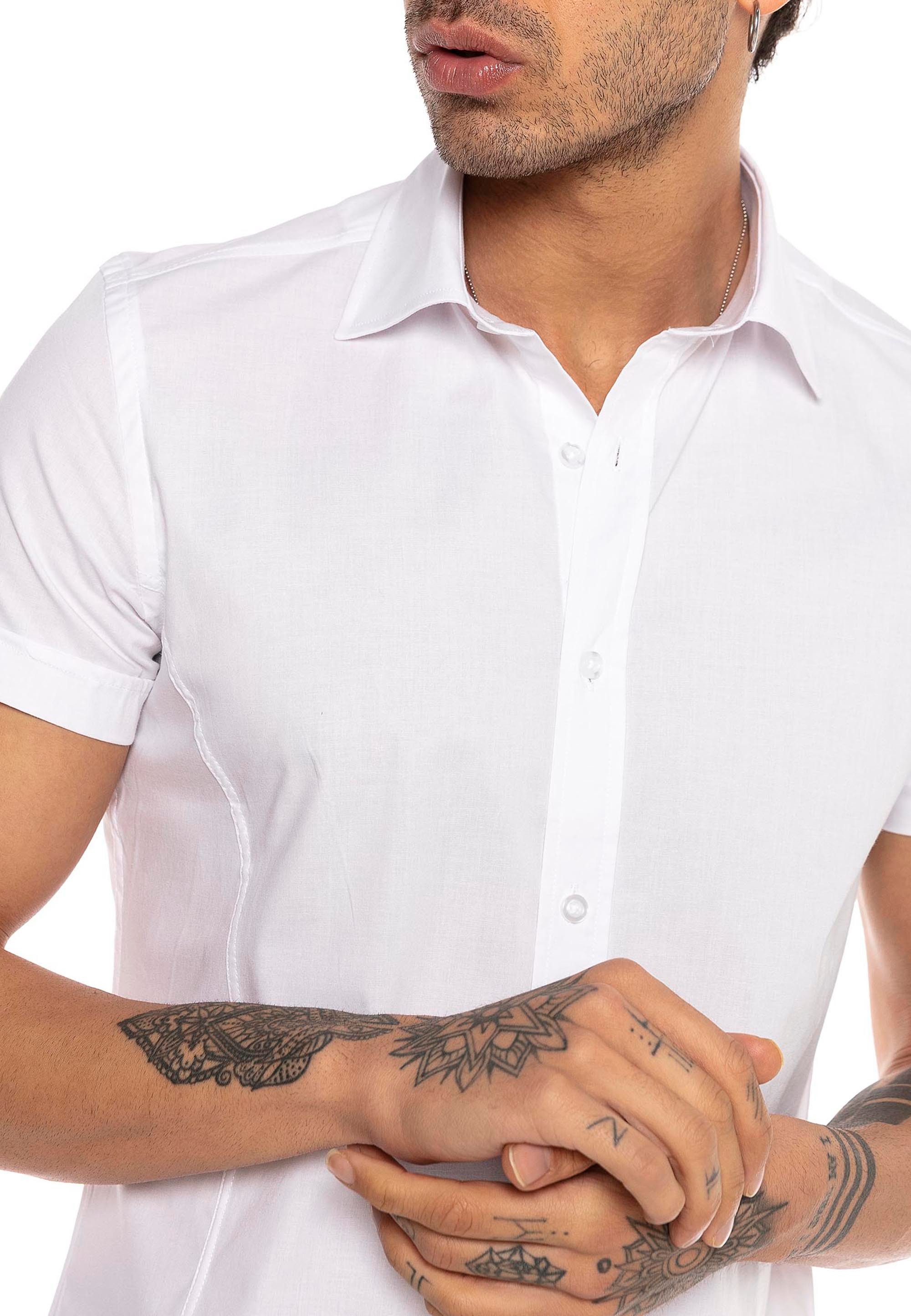 RedBridge Kurzarmhemd Slim Fit – Eleganter günstig online kaufen
