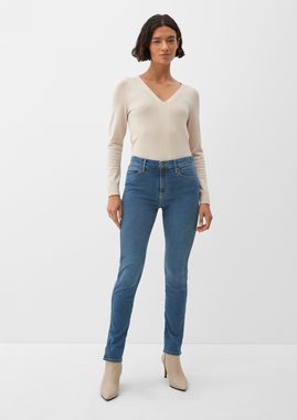 s.Oliver BLACK LABEL 5-Pocket-Jeans Jeans Sienna / Slim Fit / Mid Rise / Slim Leg Waschung