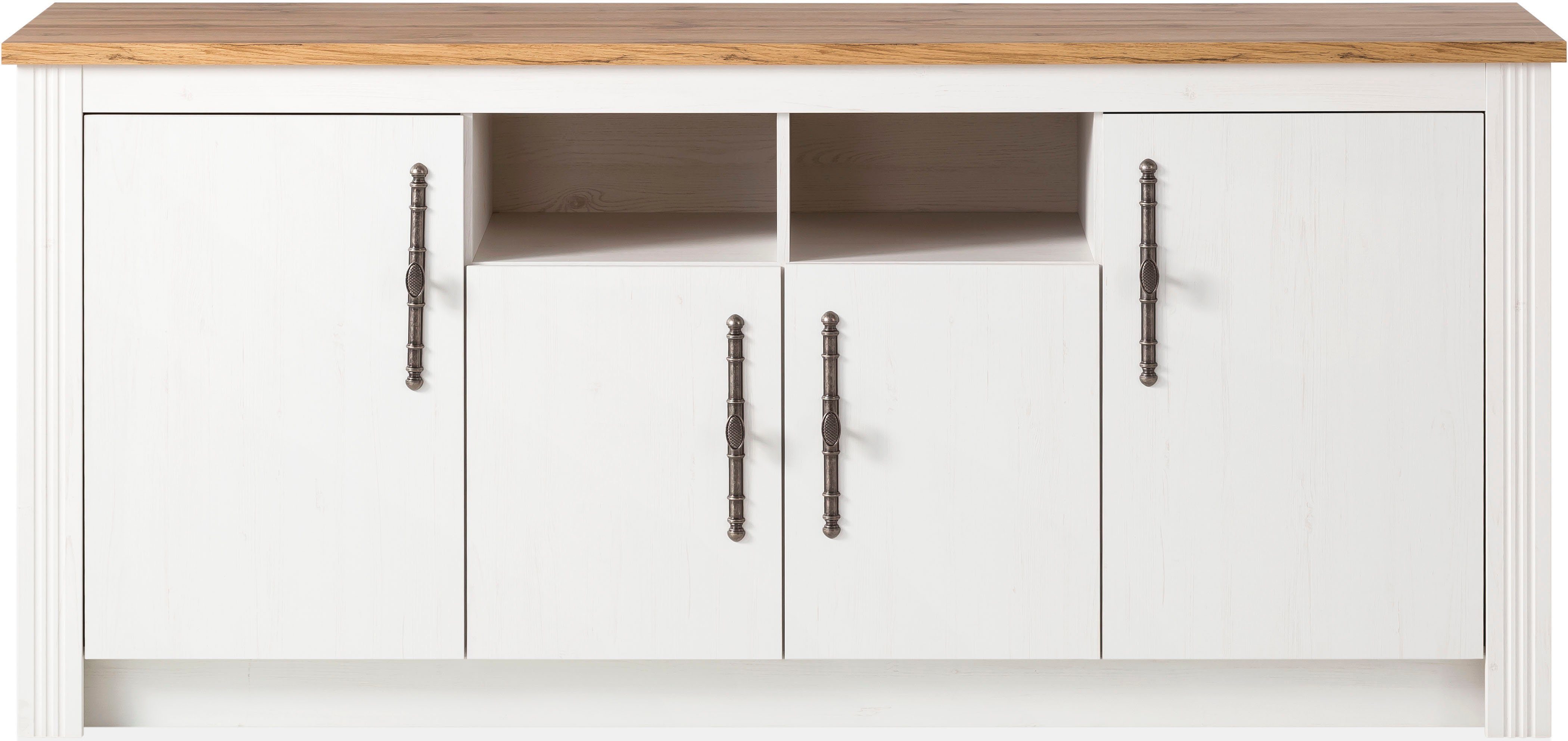 Kochstation Spülenschrank KS-Westminster im romantischen Landhausstil, Breite 204 cm, exclusiv by Otto