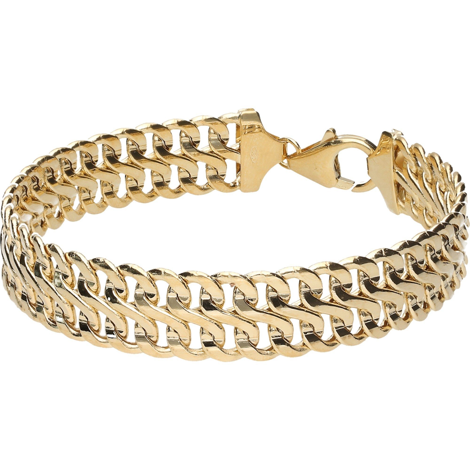 Armband Fantasiekette, Gold 585