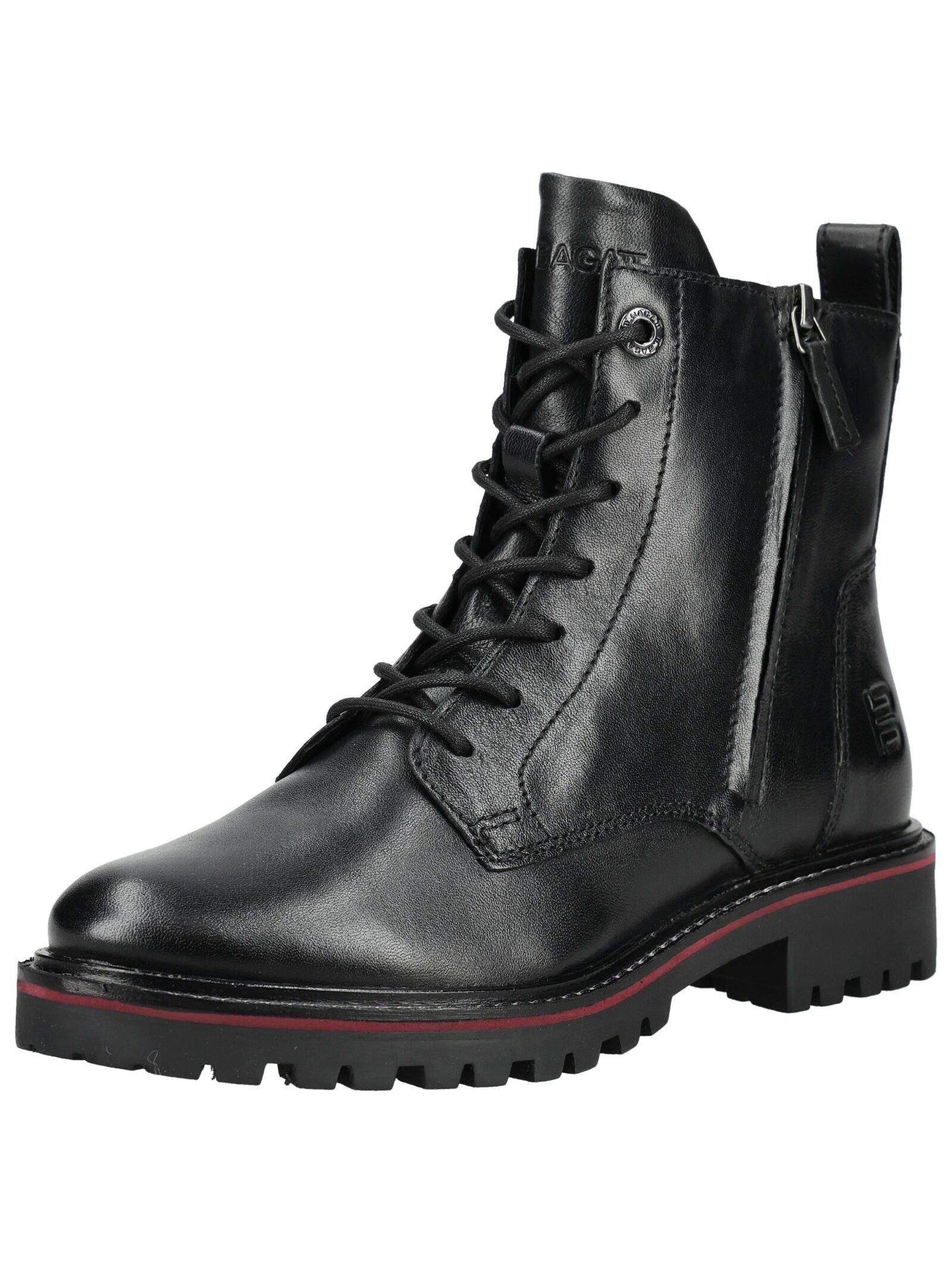 BAGATT Stiefelette Lederimitat . Schnürstiefelette