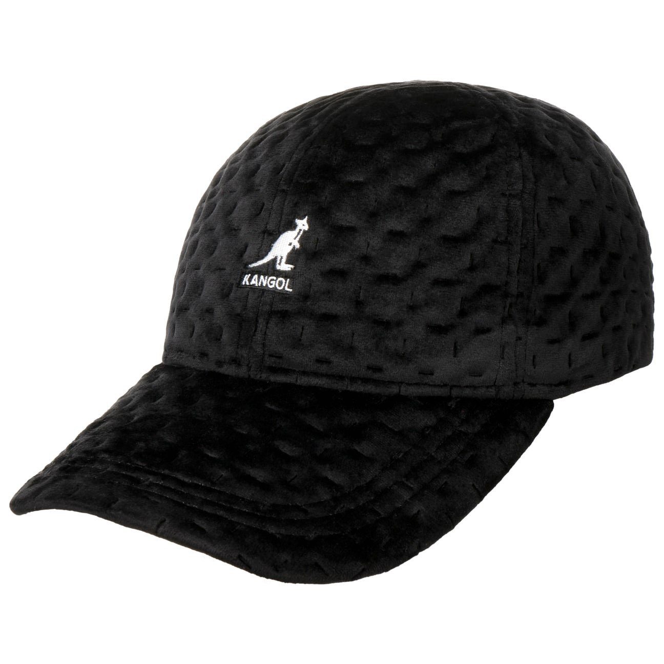 Kangol Baseball Cap (1-St) Basecap mit Schirm schwarz