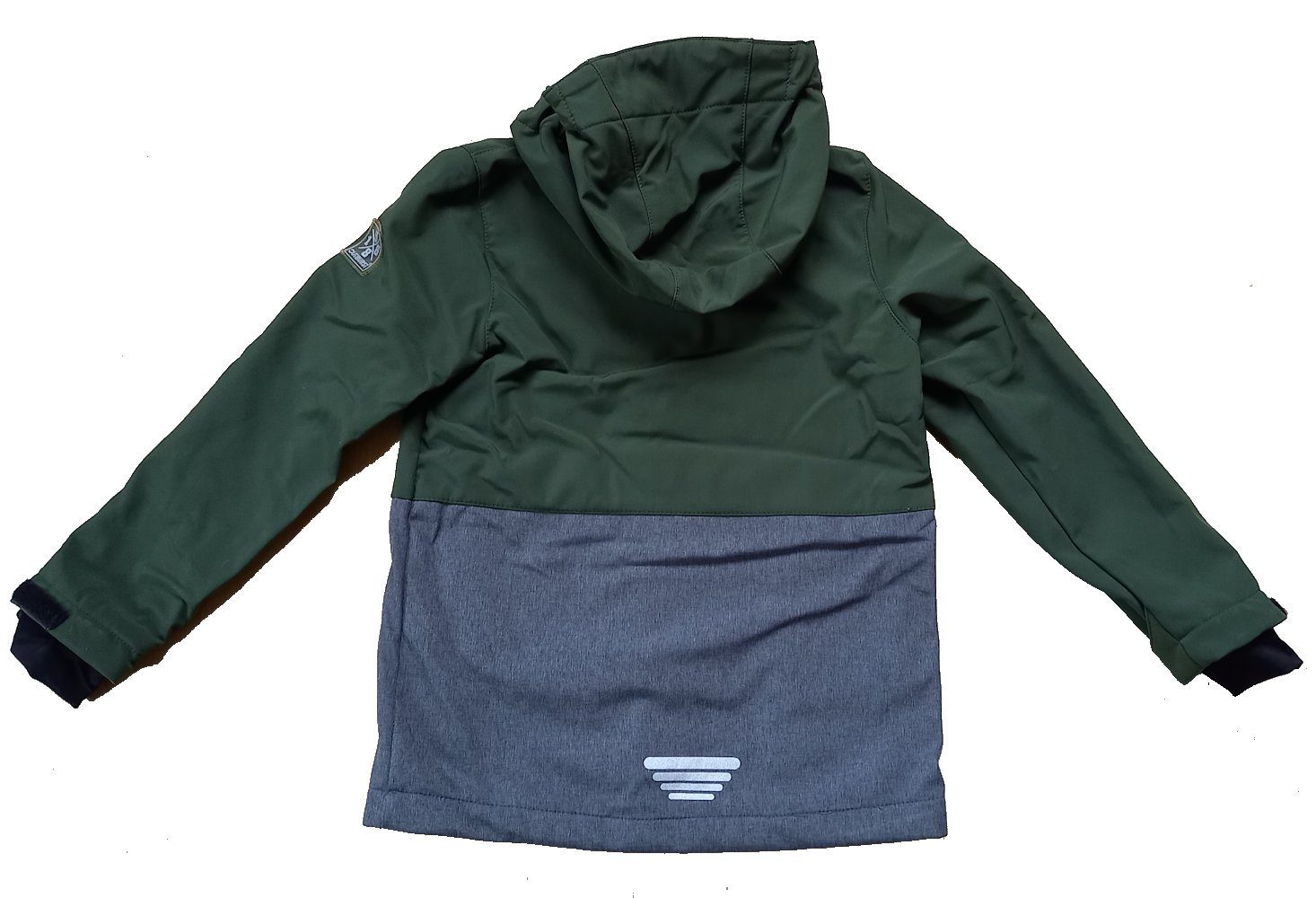 Outburst Softshelljacke Outburst Jungen Softshelljacke Jacke Fleecefutter oliv grau melange (kein Set)