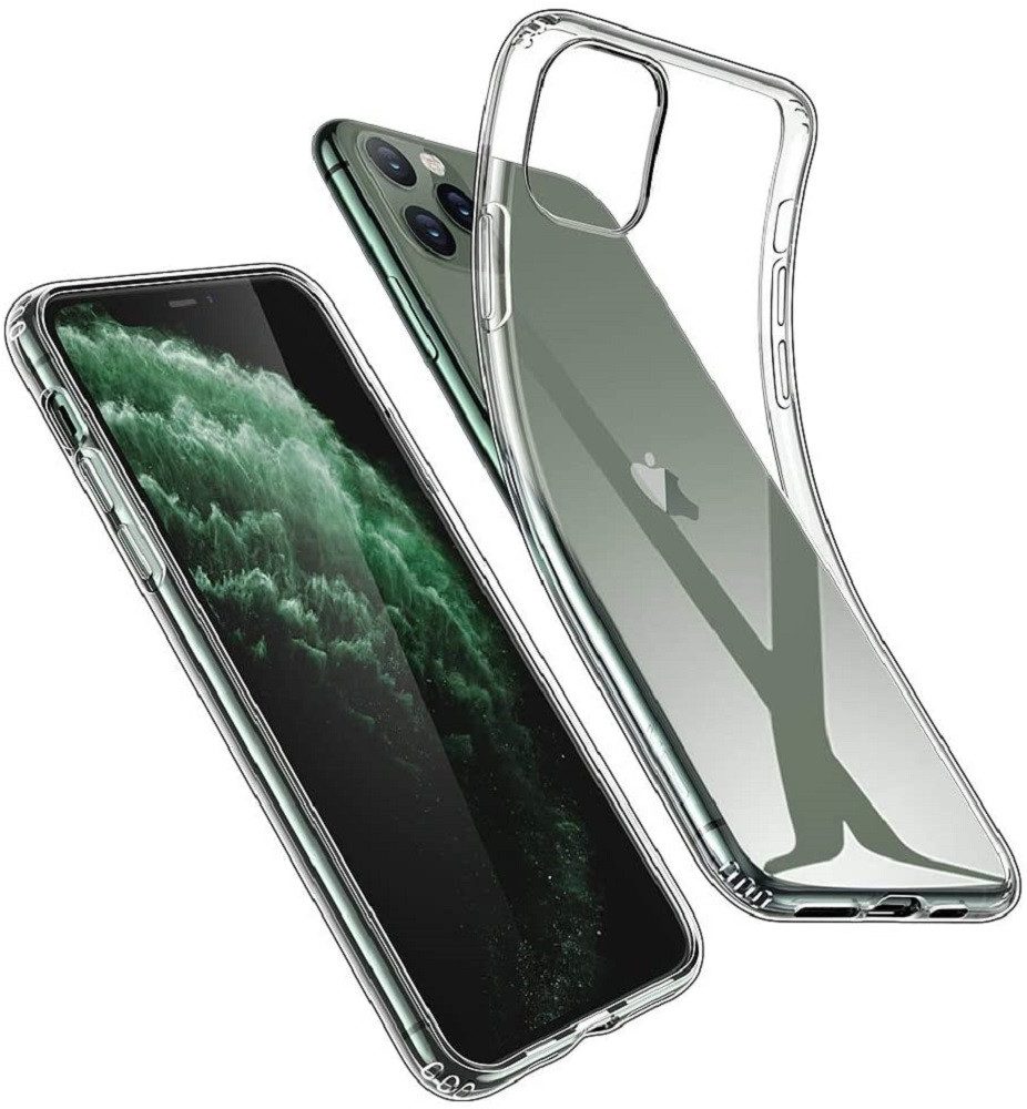 Wisam Smartphone-Hülle für iPhone 11 Pro Silikon Case Schutzhülle Transparent 14,73 cm (5,8 Zoll)