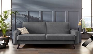 exxpo - sofa fashion 3-Sitzer Samso, Inklusive Bettfunktion und Bettkasten