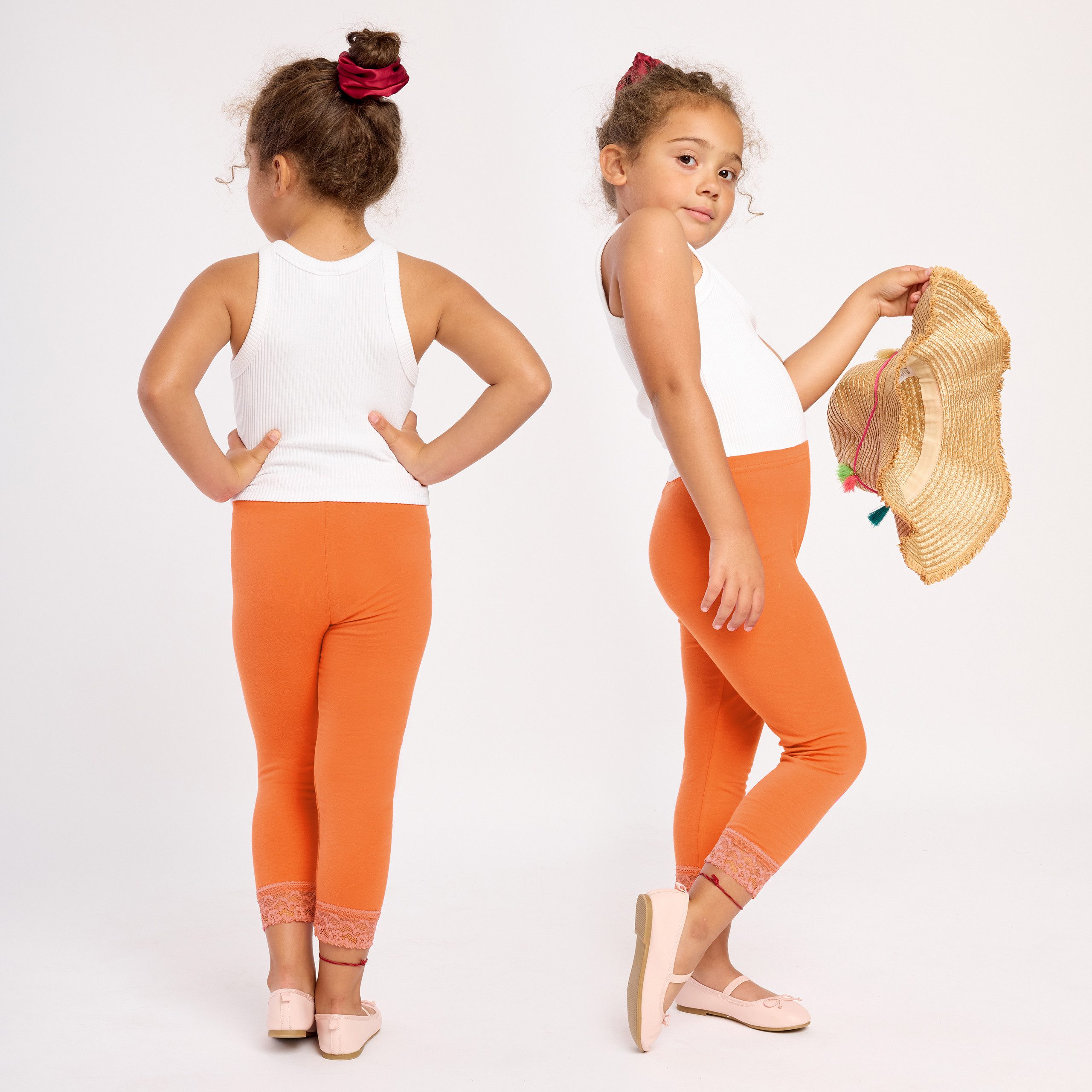 Merry Style Leggings Mädchen 3/4 Capri Hose MS10-293 (1-tlg) aus Viskose – Bild 2 von 5
