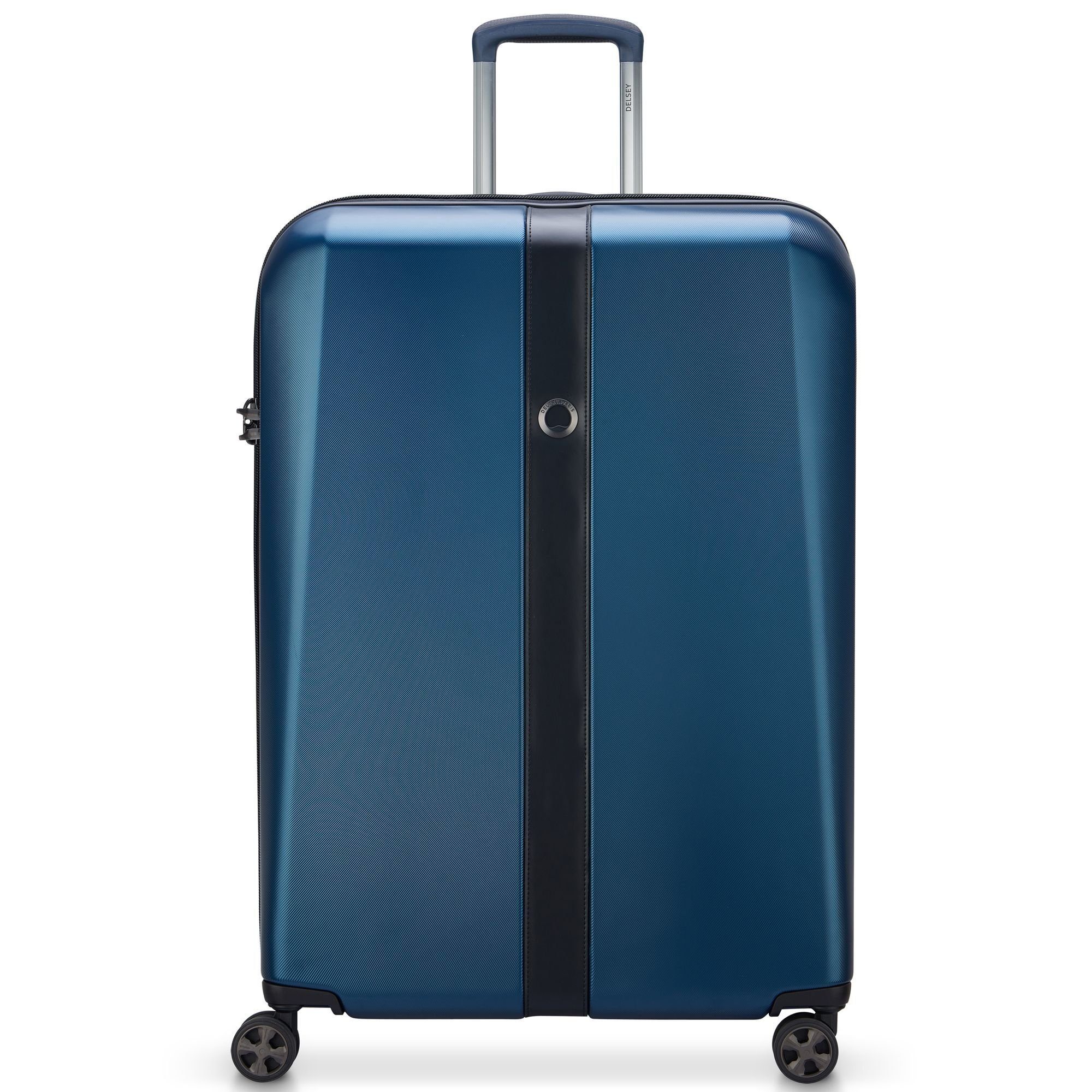 Delsey Hartschalen-Trolley Promenade Hard 2.0, 4 Rollen, Polycarbonat blau