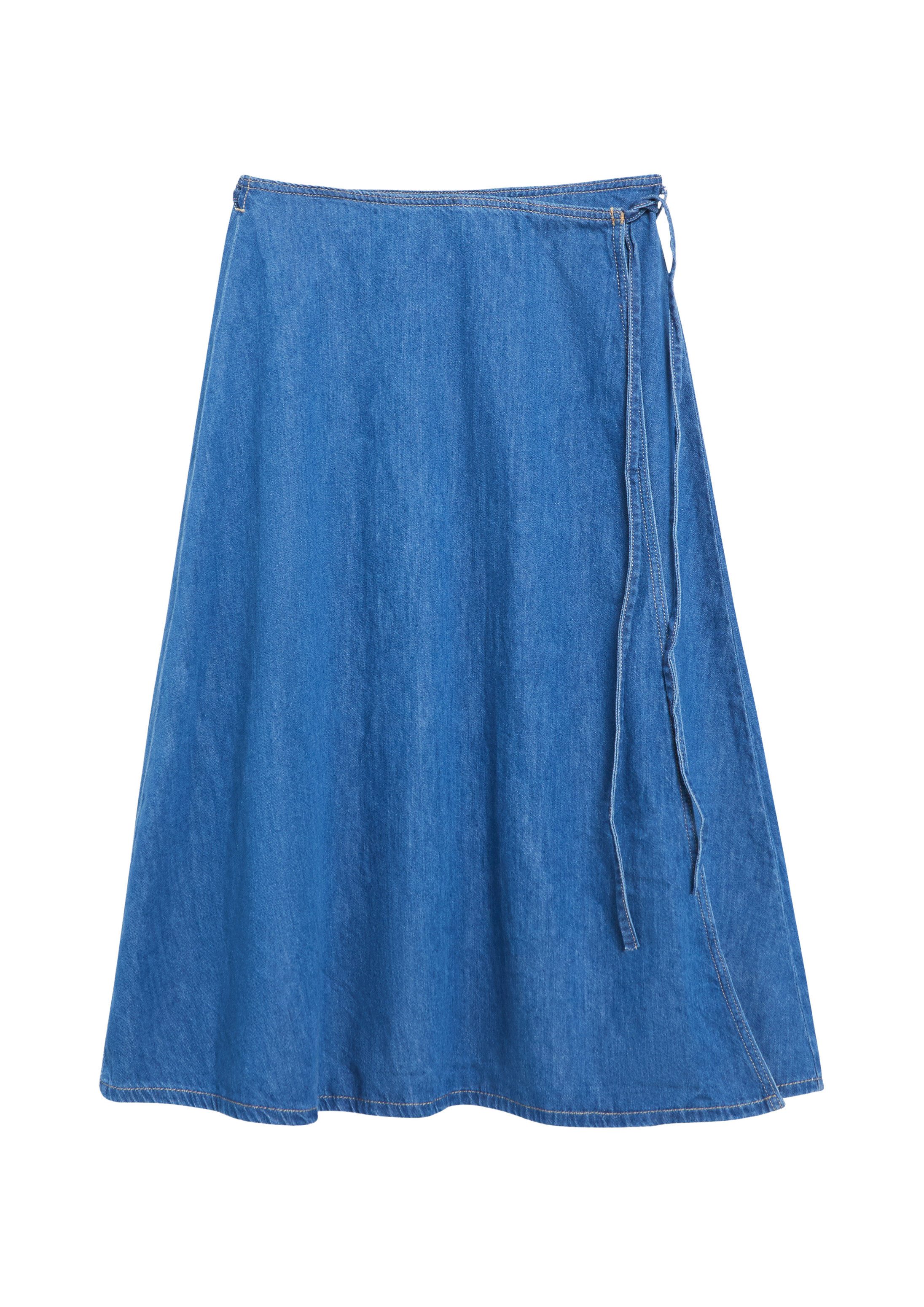 s.Oliver Midirock Rock Wickelrock aus Denim