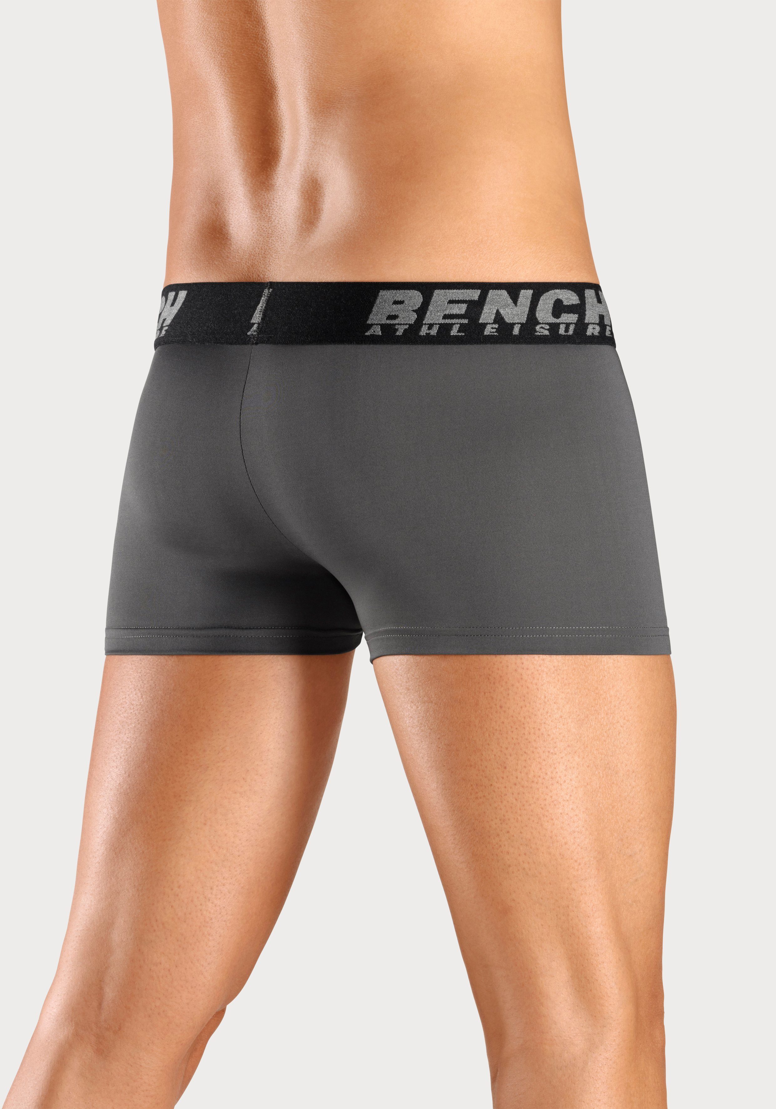 Bench. Funktionsboxer Boxershorts für Herren (Packung, 2-St) Unterhosen mit sportiver Optik aus Microfaser-Qualität