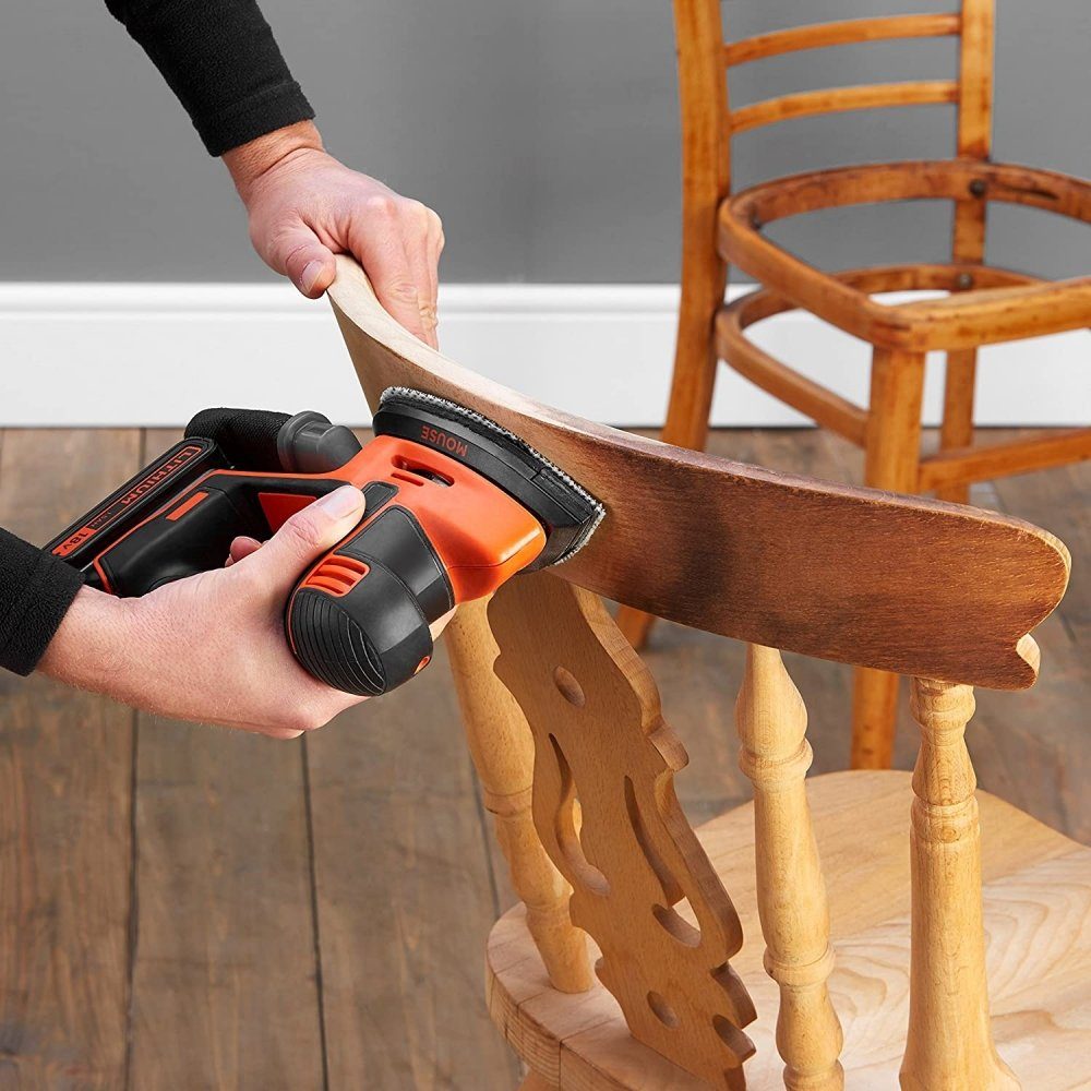 Black + Decker Deltaschleifer BDCDS18N Mouse solo - Akku-Dreieckschleifer - orange/schwarz