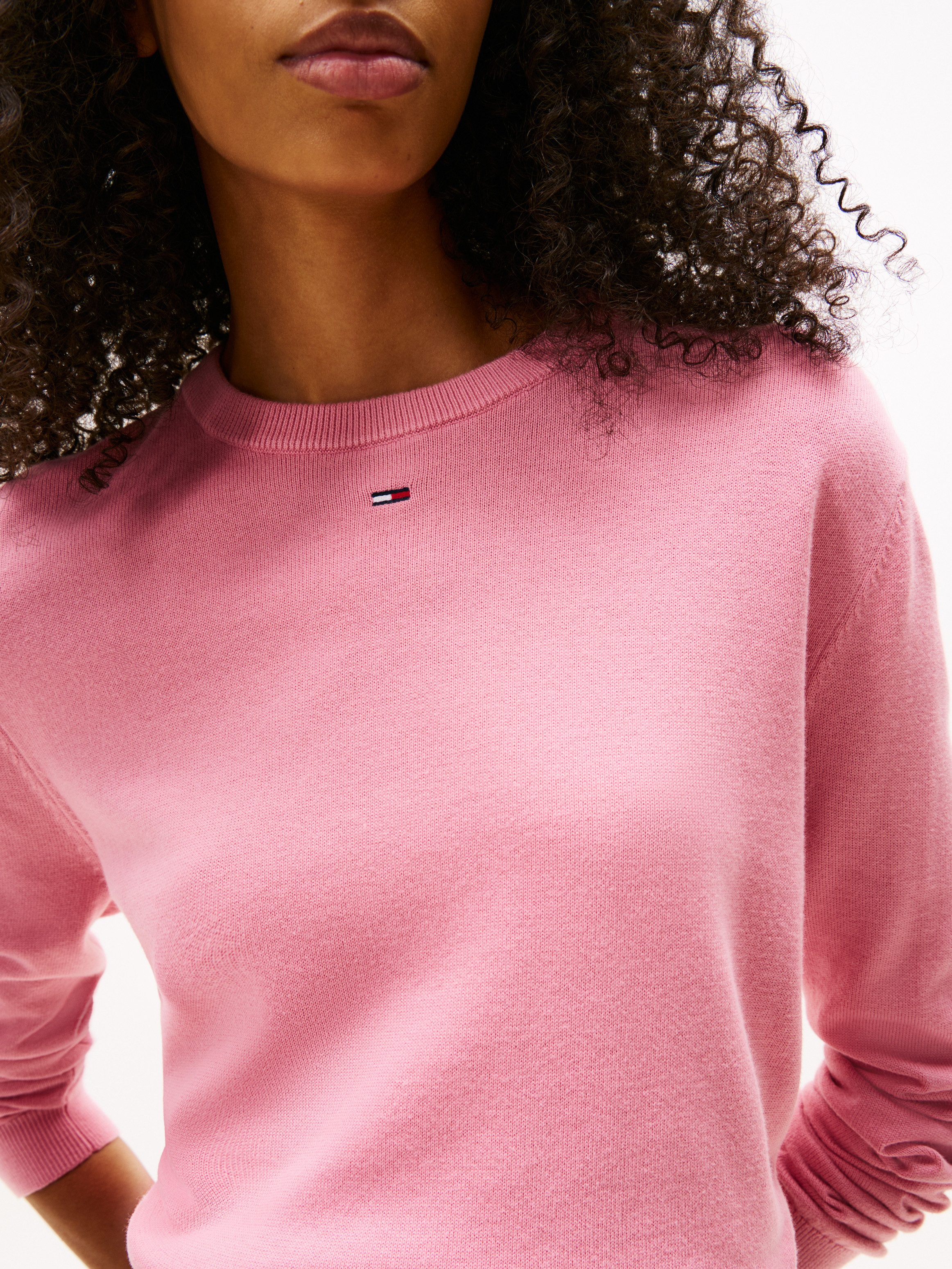 Tommy Jeans Strickpullover TJW ESSENTIAL CREW SWEATER EXT günstig online kaufen