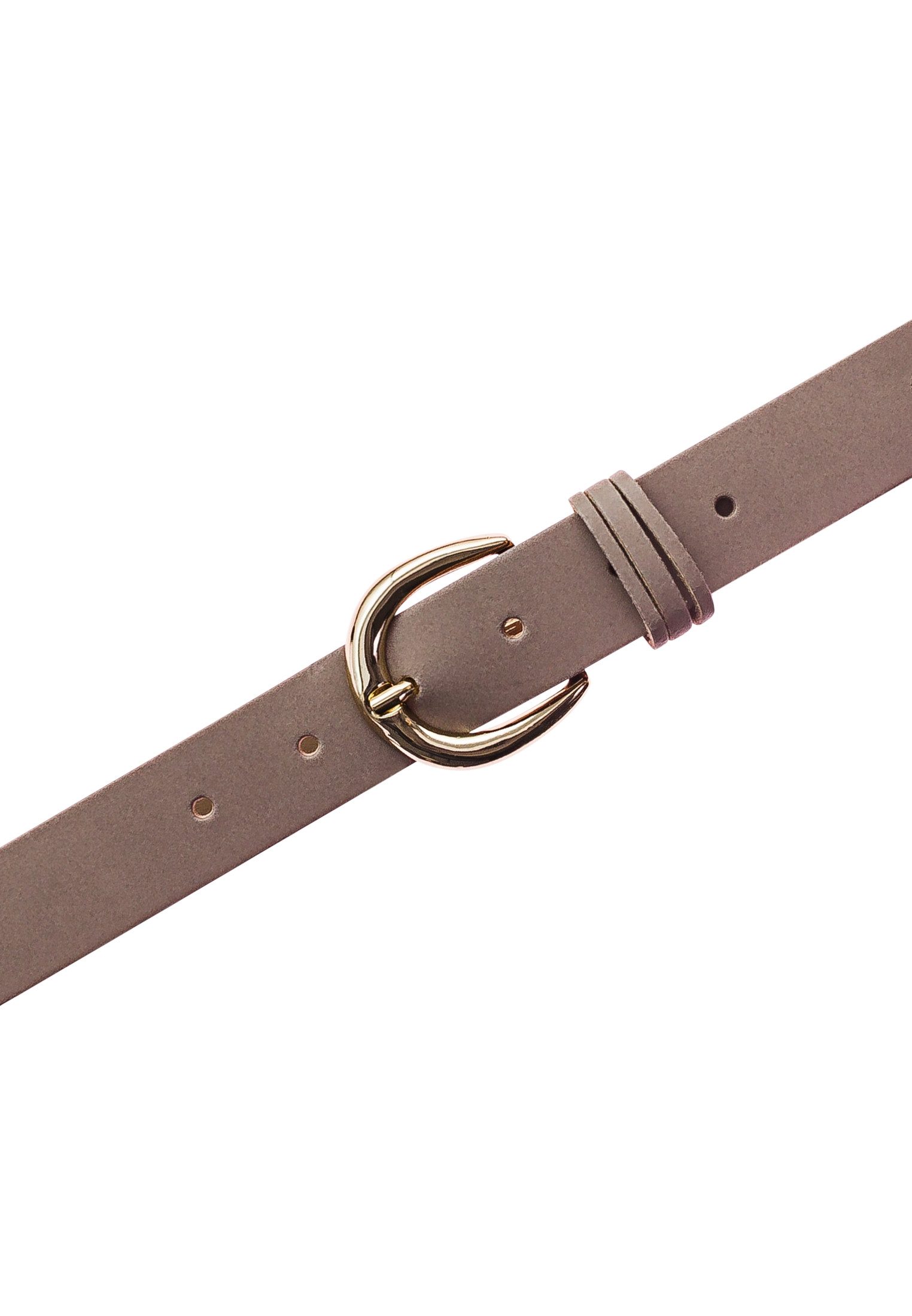 Tamaris Ledergürtel "Clara Gold" 3 cm Breite, aus Rindsleder, mit goldfarbener Dornschnalle – Bild 2 von 5
