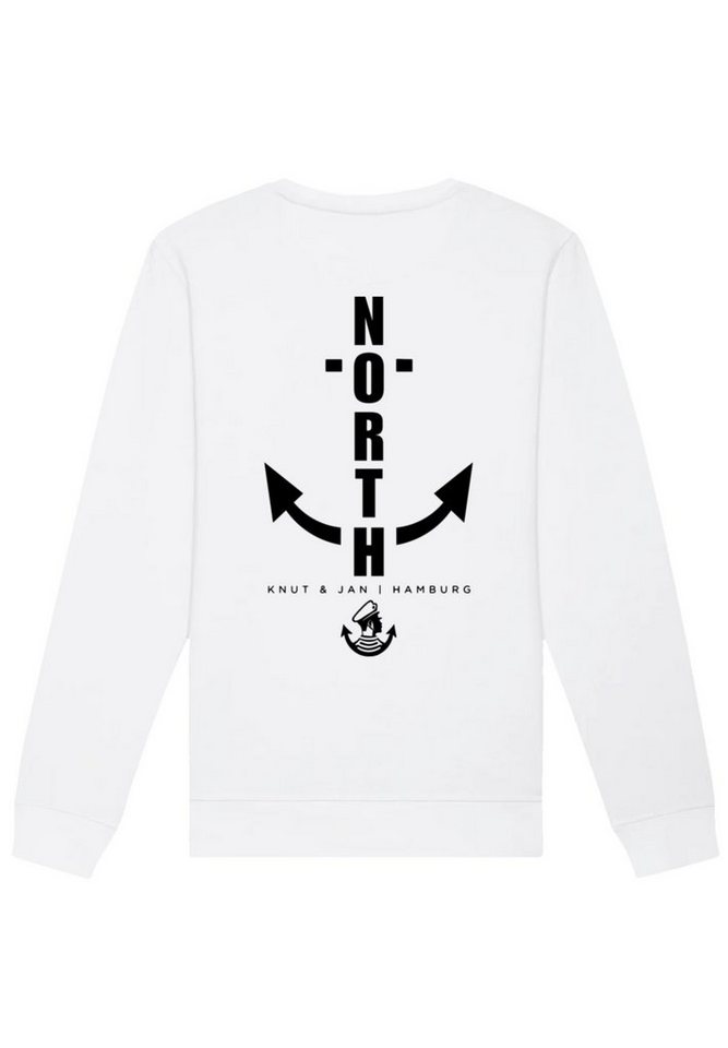 F4NT4STIC Sweatshirt North Anchor Knut & Jan Hamburg Print, Komfortabel und  vielseitig kombinierbar