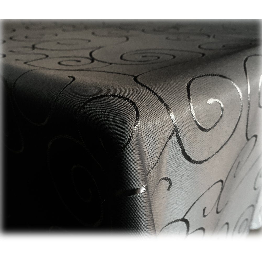 JEMIDI Tischdecke Tischdecke Ornamente Seidenglanz Edel günstig online kaufen