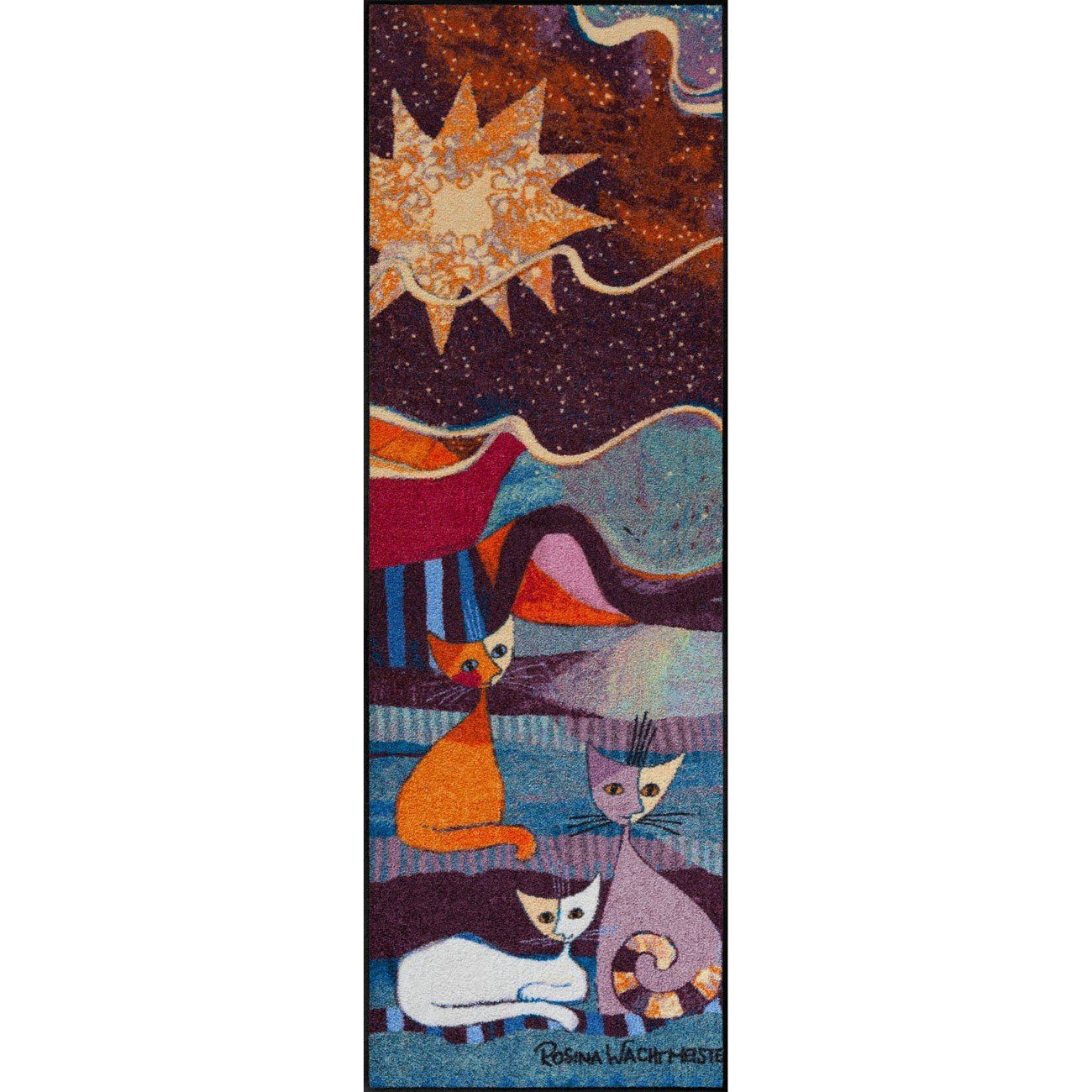 Läufer Teppichläufer 60 x 180 cm Rosina Wachtmeister Le Onde lila
