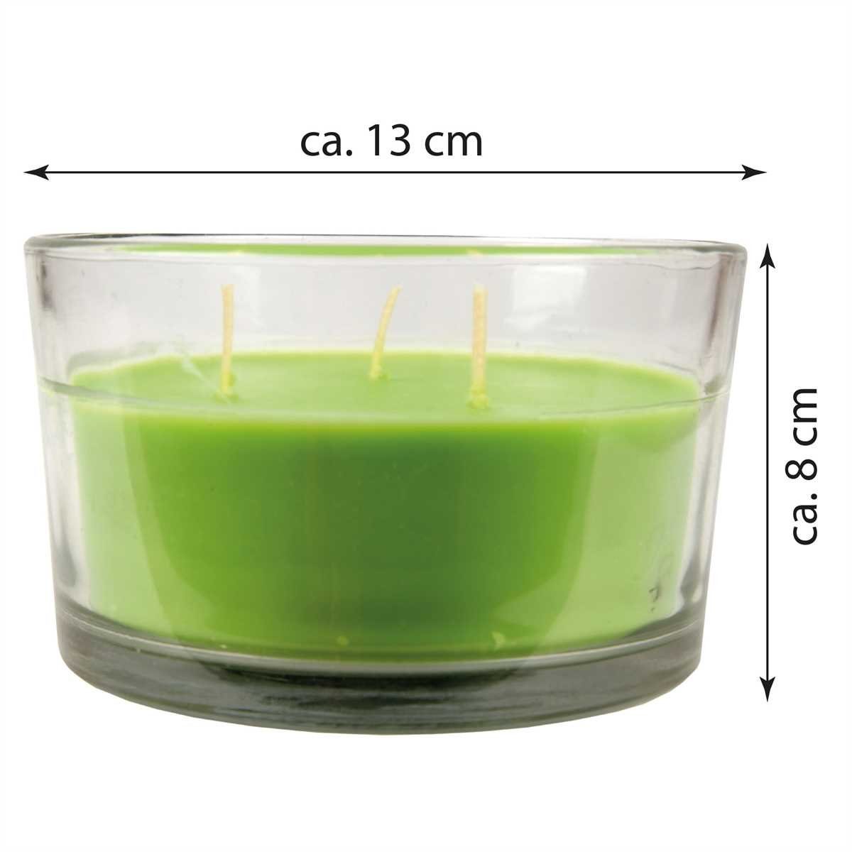 HS Candle Duftkerze "Cocktail Edition" (1-tlg), Duftkerze im Glas - 36 Stunden Brenndauer - 3-Docht Kerze