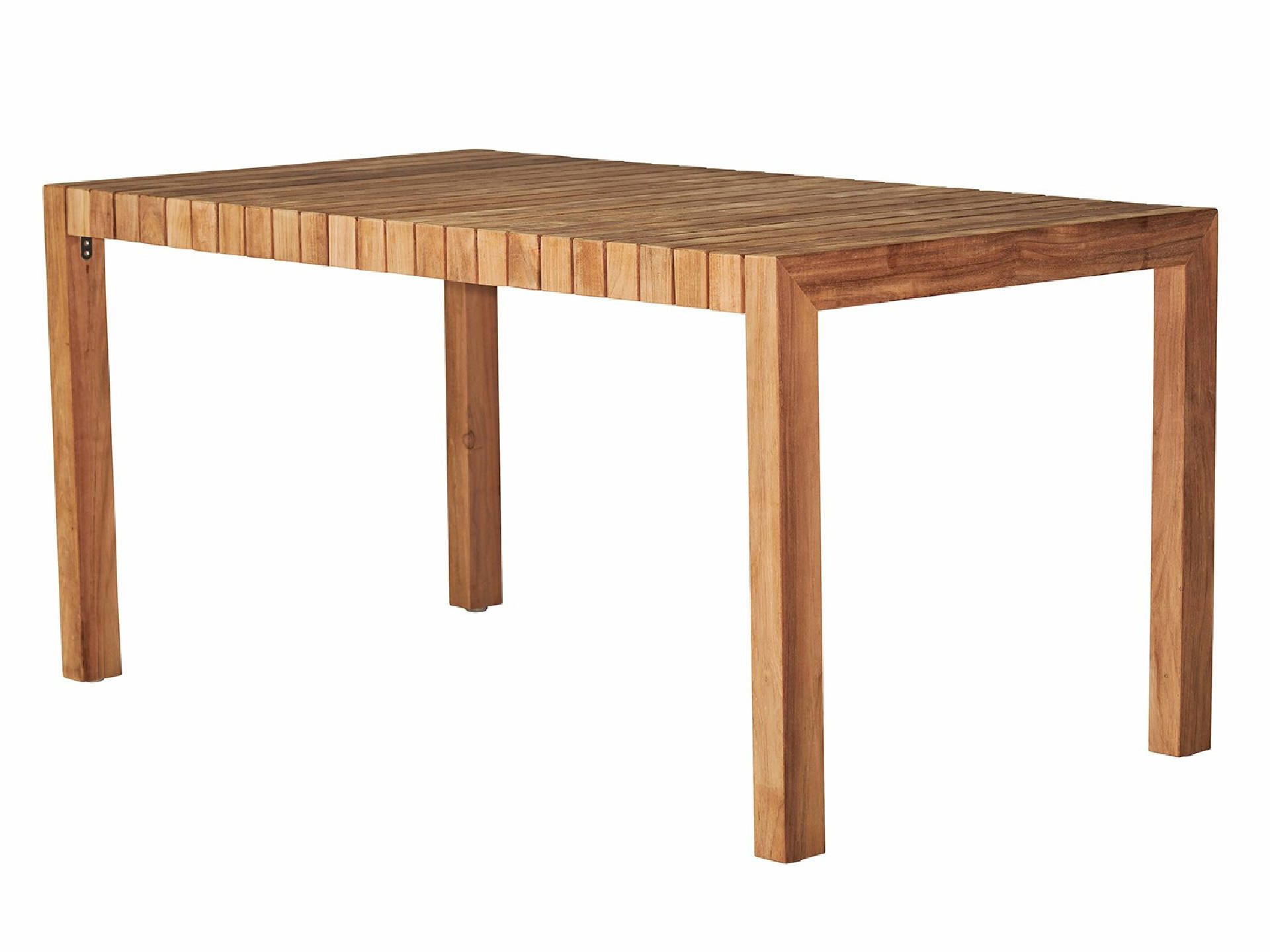jankurtz Esstisch Manti aus Teakholz, 152x85 cm, Geeignet für 4-6 Personen