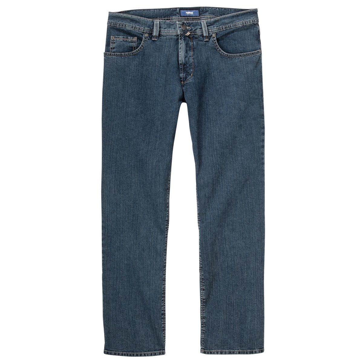 Stretch-Jeans Pionier Peter Größen blue washed Stretch-Jeans Große Pioneer stone