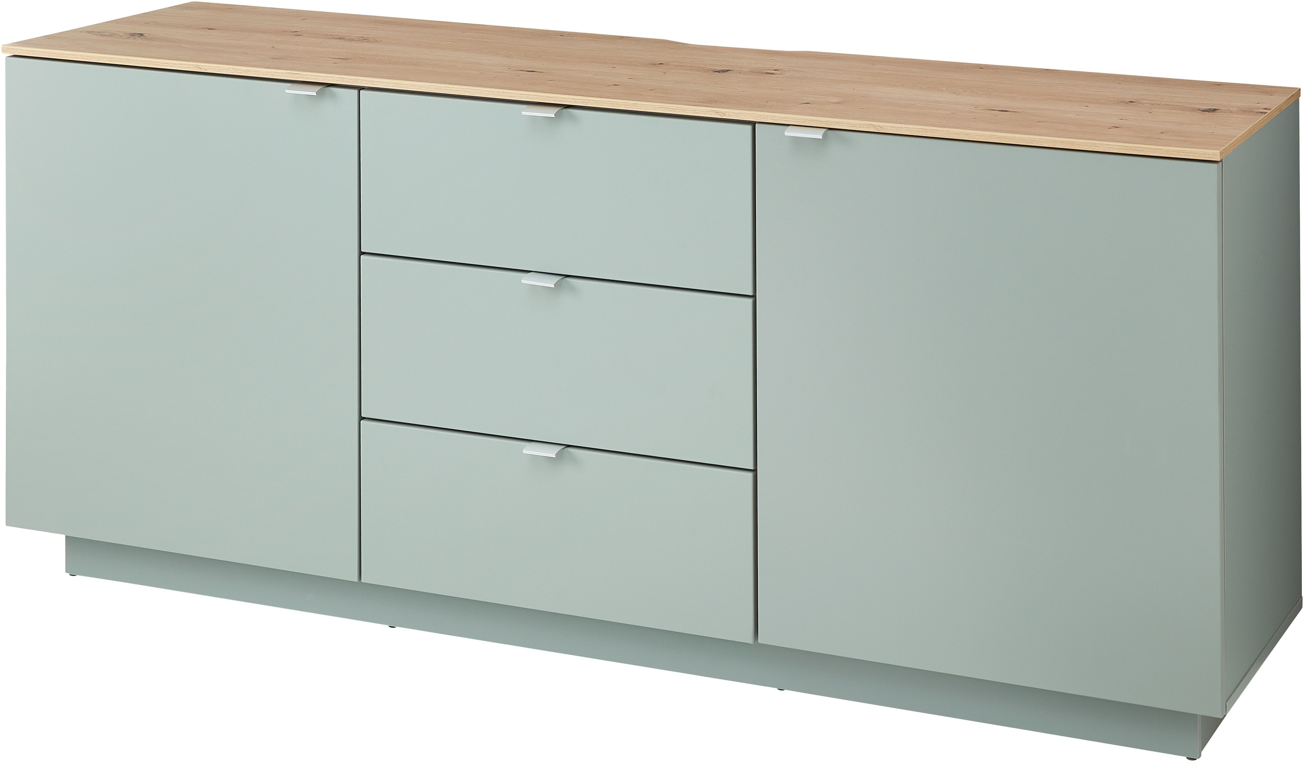 Innostyle TV-Schrank Core, TV-Sideboard Stellmaß B/H/T 180x77x44 cm (1-St) TV-Sideboard mit 2 Holztüren und 3 Schubkästen
