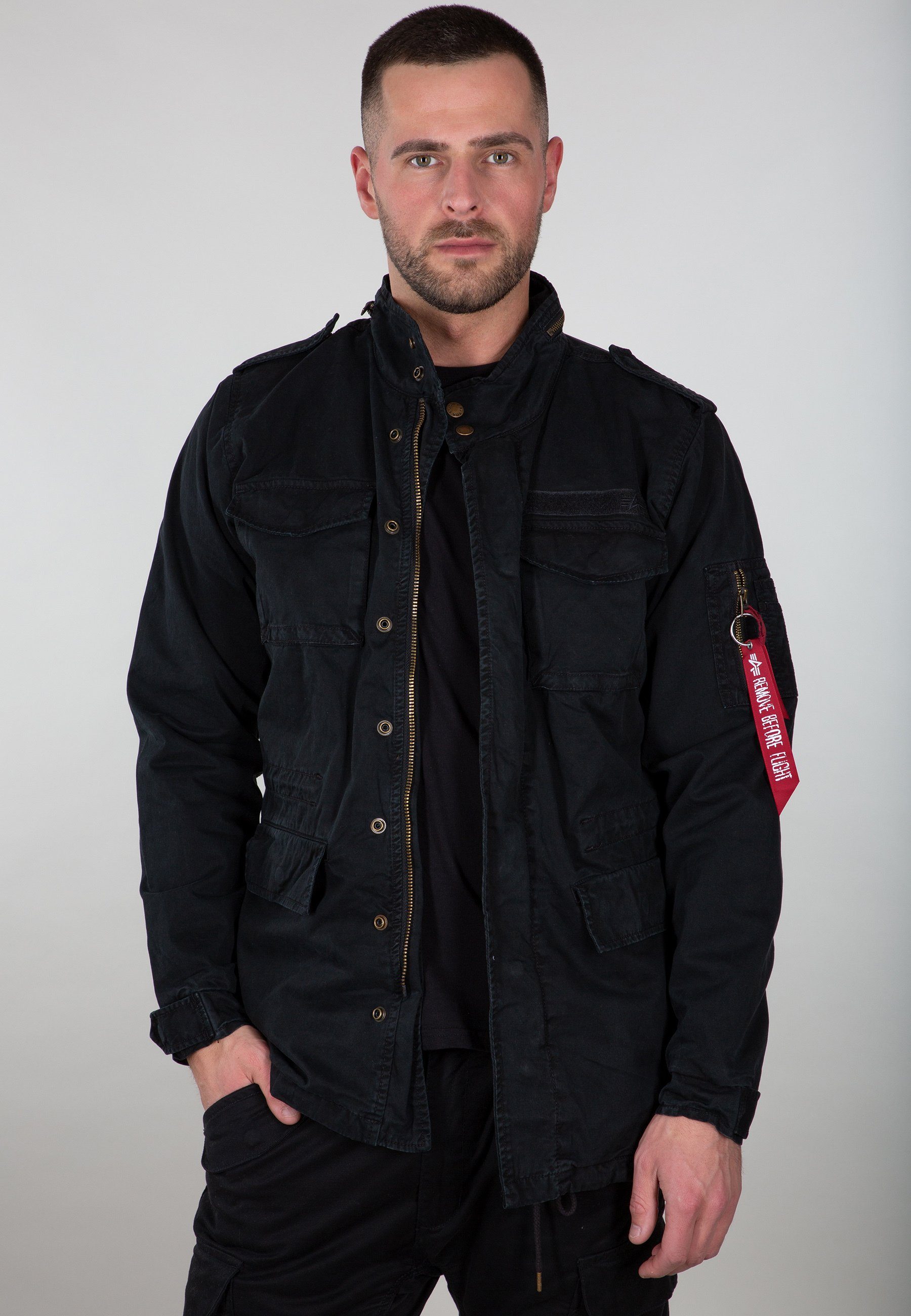 Fachgeschäft Alpha Industries Fieldjacket Alpha Industries - Huntington Men Jackets Field black