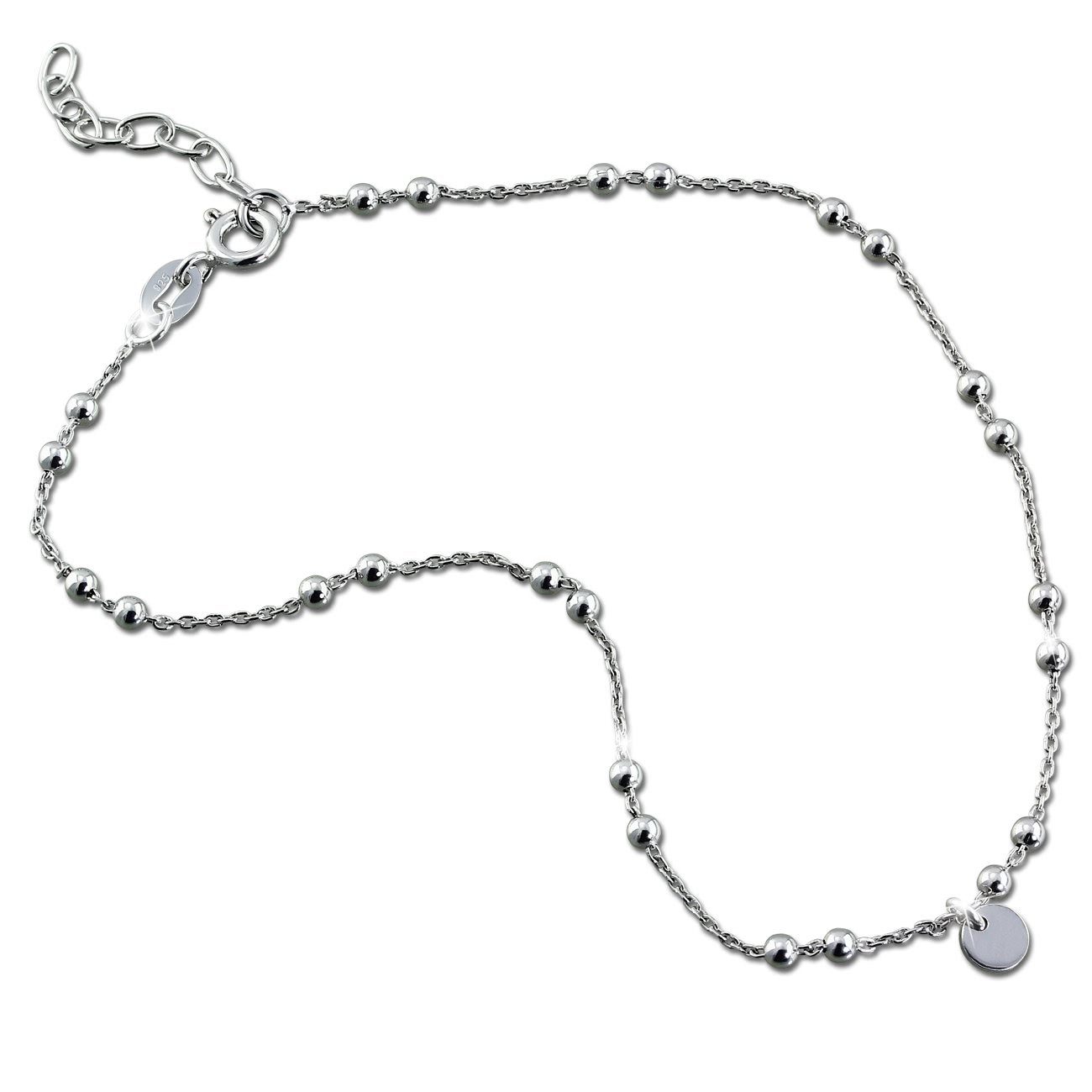SilberDream Fußkette mit Anhänger SilberDream Damen Fußkette Plättchen, Dam günstig online kaufen