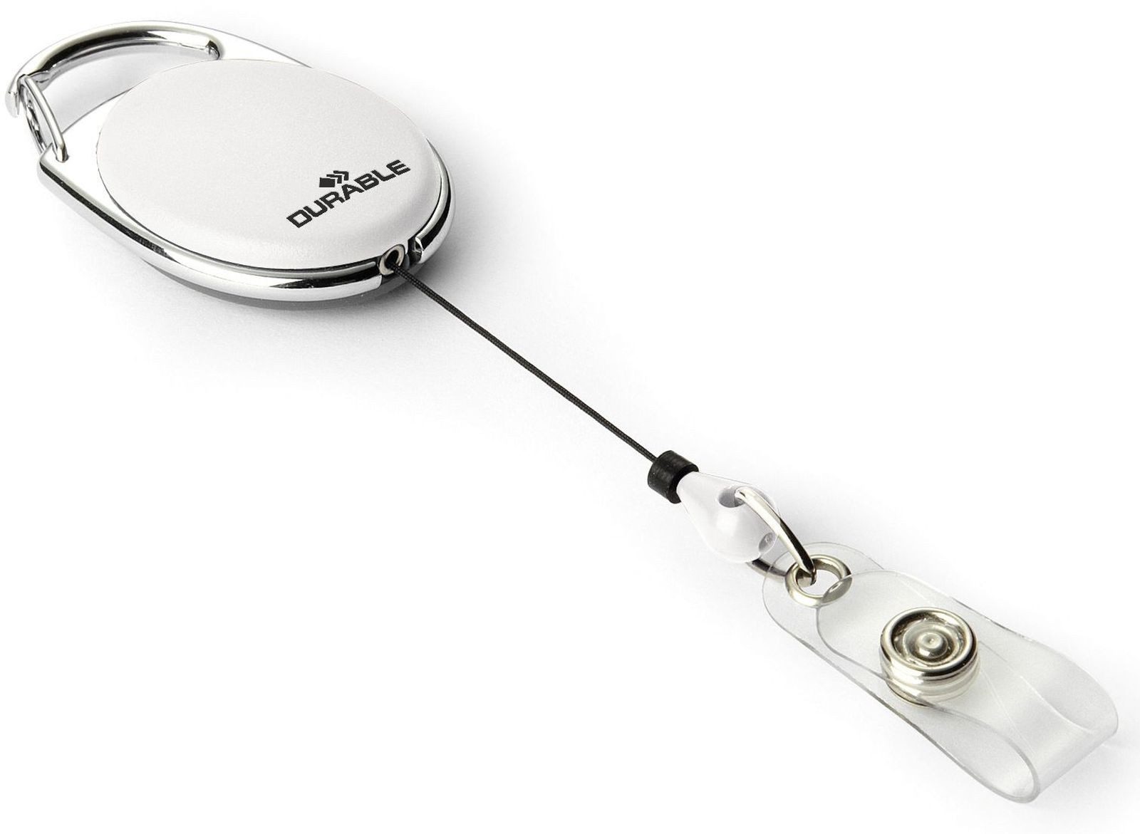 DURABLE Hinweisschild Jojo-Band Style weiß VE=10 Stück