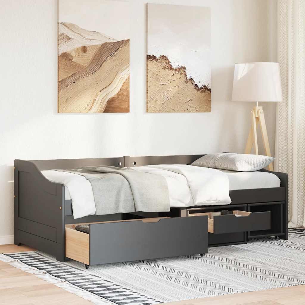 vidaXL Bett Tagesbett mit 3 Schubladen günstig online kaufen