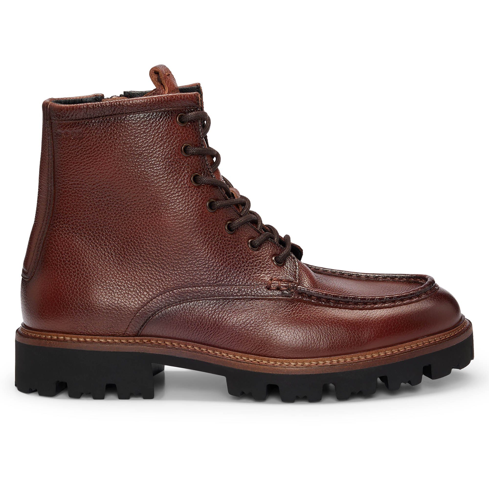 Herren Stiefel Leder Julyo Halb gr Stiefel