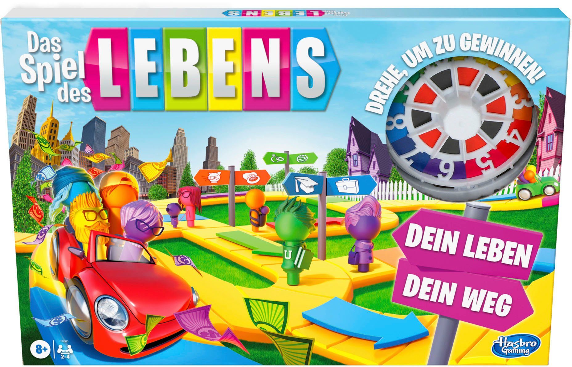 Hasbro Spiel Das Spiel des Lebens, Brettspiel