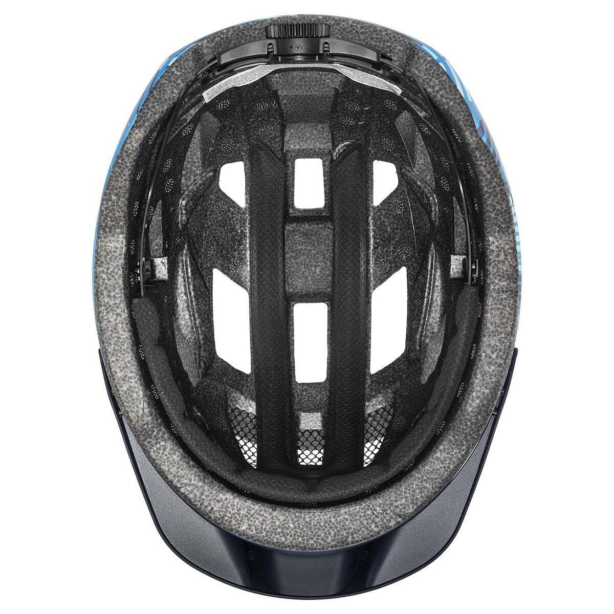 Uvex Fahrradhelm uvex air wing 2 cc dusk-bubble blue matt