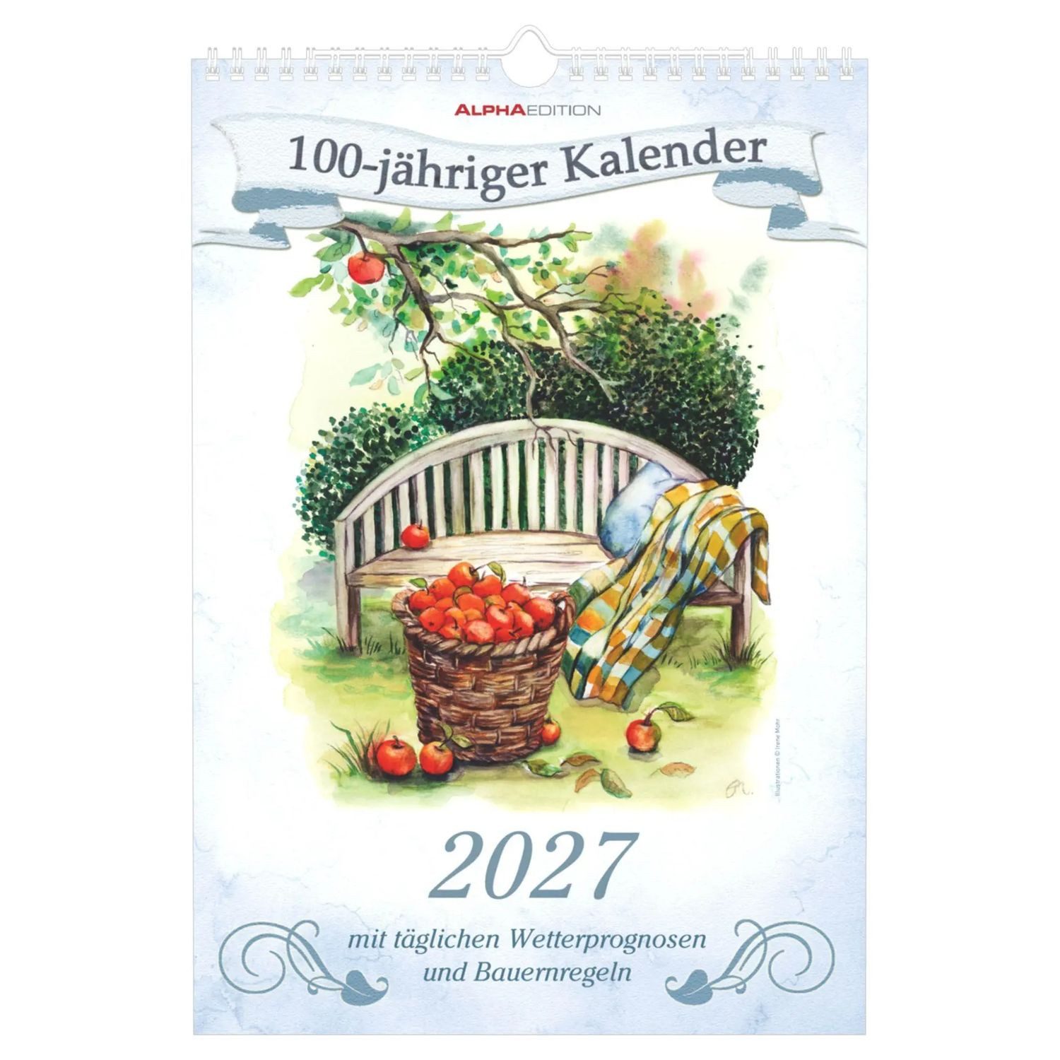 Wandkalender 100-jähriger Kalender 2027