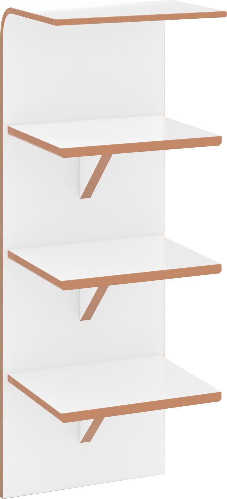 Tojo Wandregal Tojo-schuh, mit drei Regalböden, ohne Werkzeug zu benutzen, Höhe 85 cm