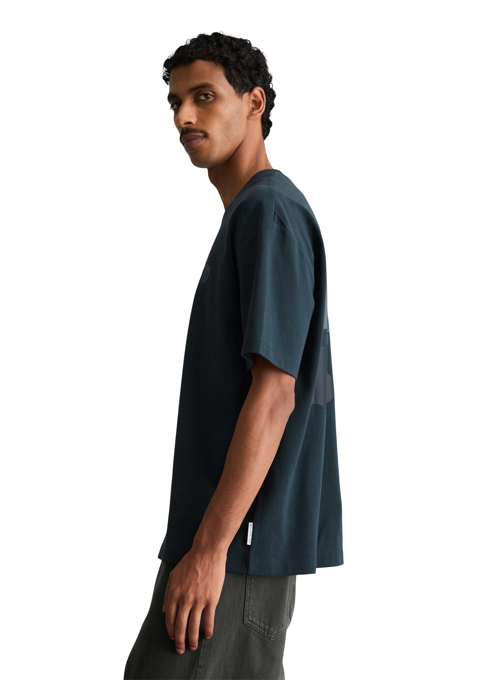 Marc O'Polo DENIM T-Shirt mit großem Rückenprint