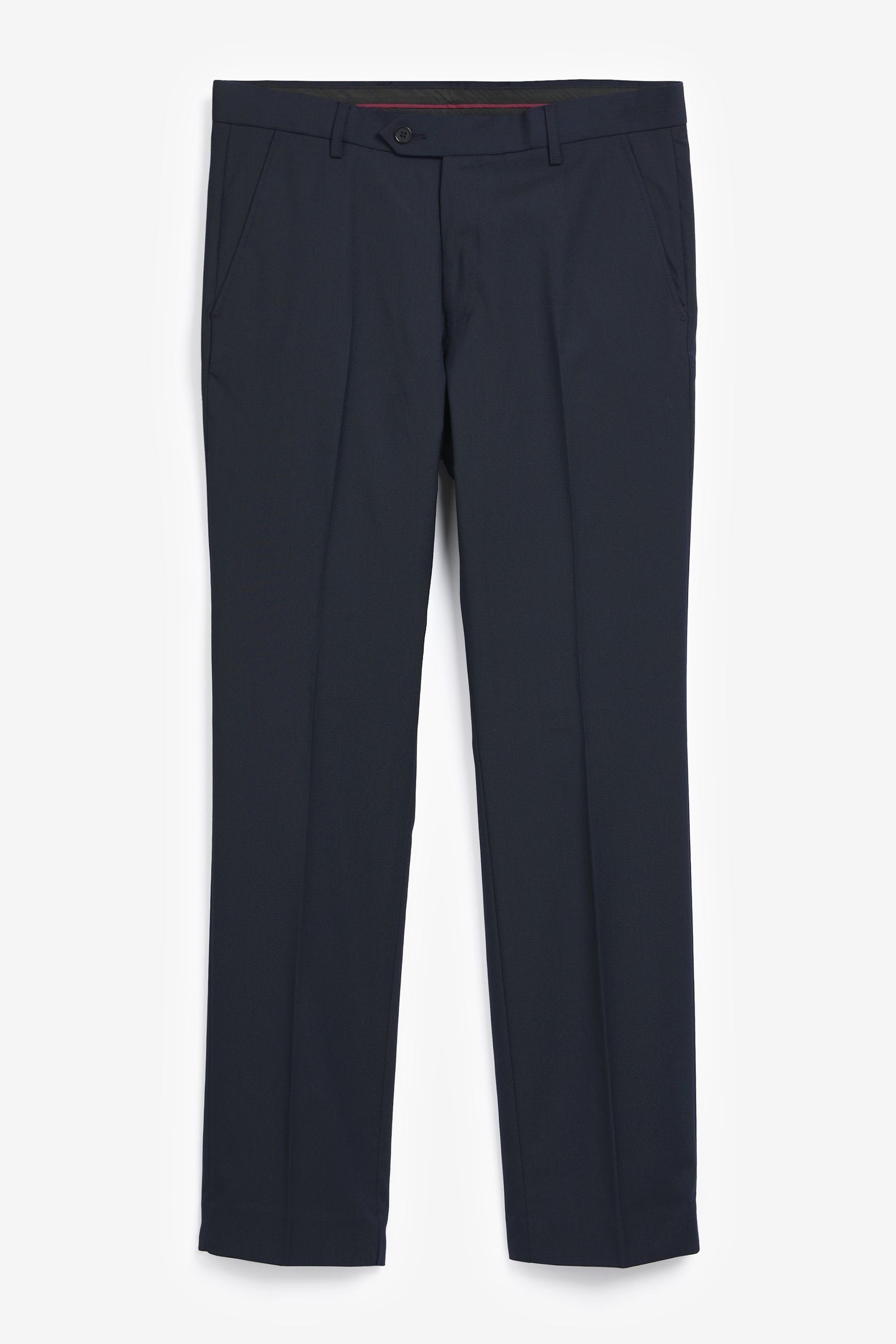 Next Stoffhose Formelle Stretchhose – Tailored Fit (1-tlg) Navy Blue