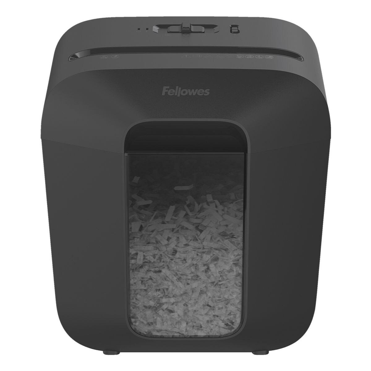 FELLOWES Aktenvernichter Powershred® LX25, Partikelschnitt 4 x 37 mm, bis 6 Blatt, 11,5 Liter