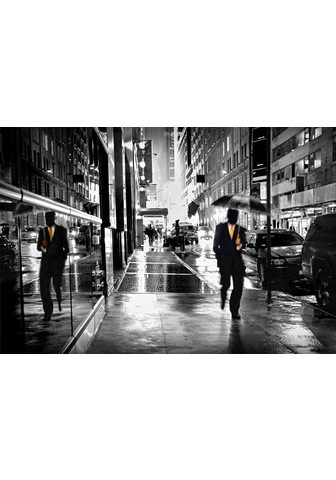 Papermoon Fototapetas »Wet Manhattan Street« Vli...
