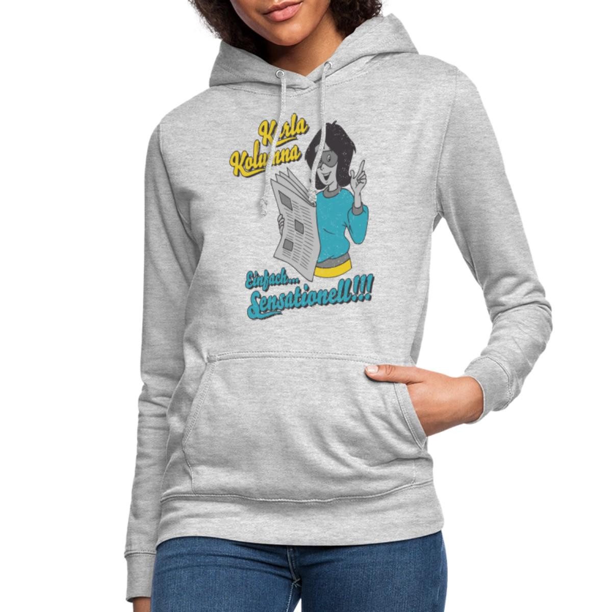 Spreadshirt Hoodie Benjamin Blümchen Karla Kolumna Sensationell Damen Hoodie (1-tlg)