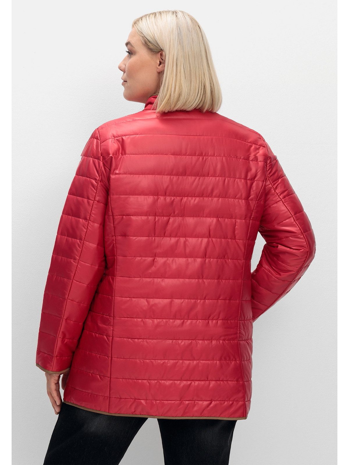Sheego Steppjacke Große Größen mit Stehkragen günstig online kaufen