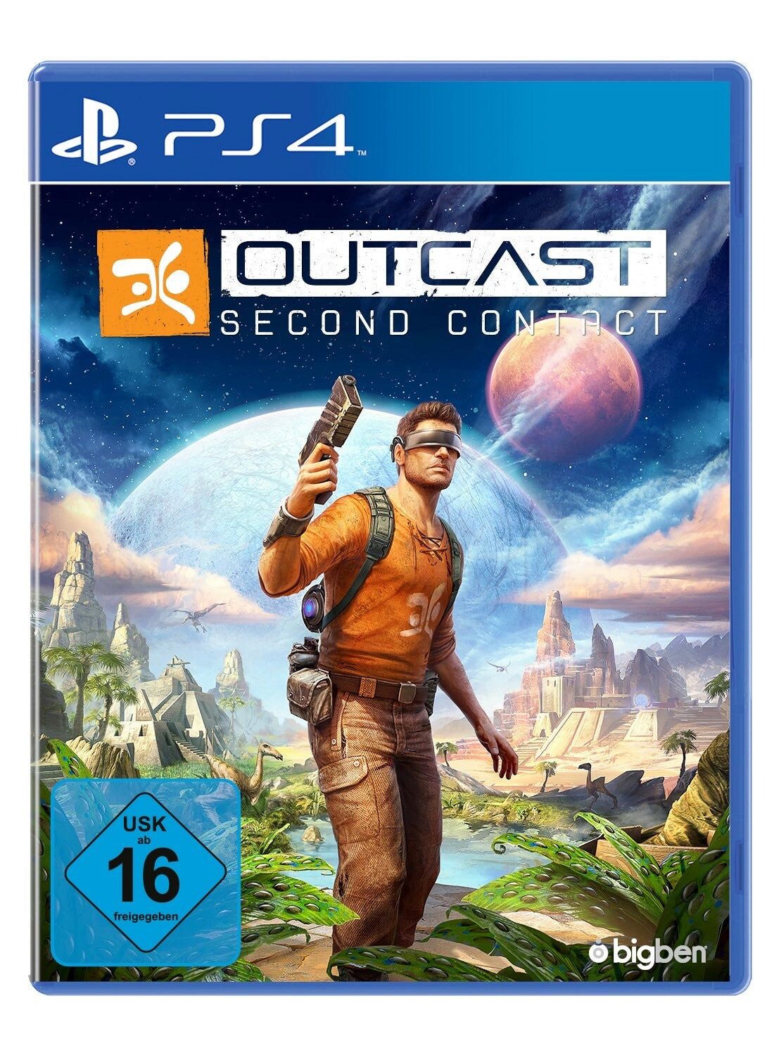 PS4 Outcast - Second Contact - Playstation 4 (Blu-ray Disc), PlayStation 4