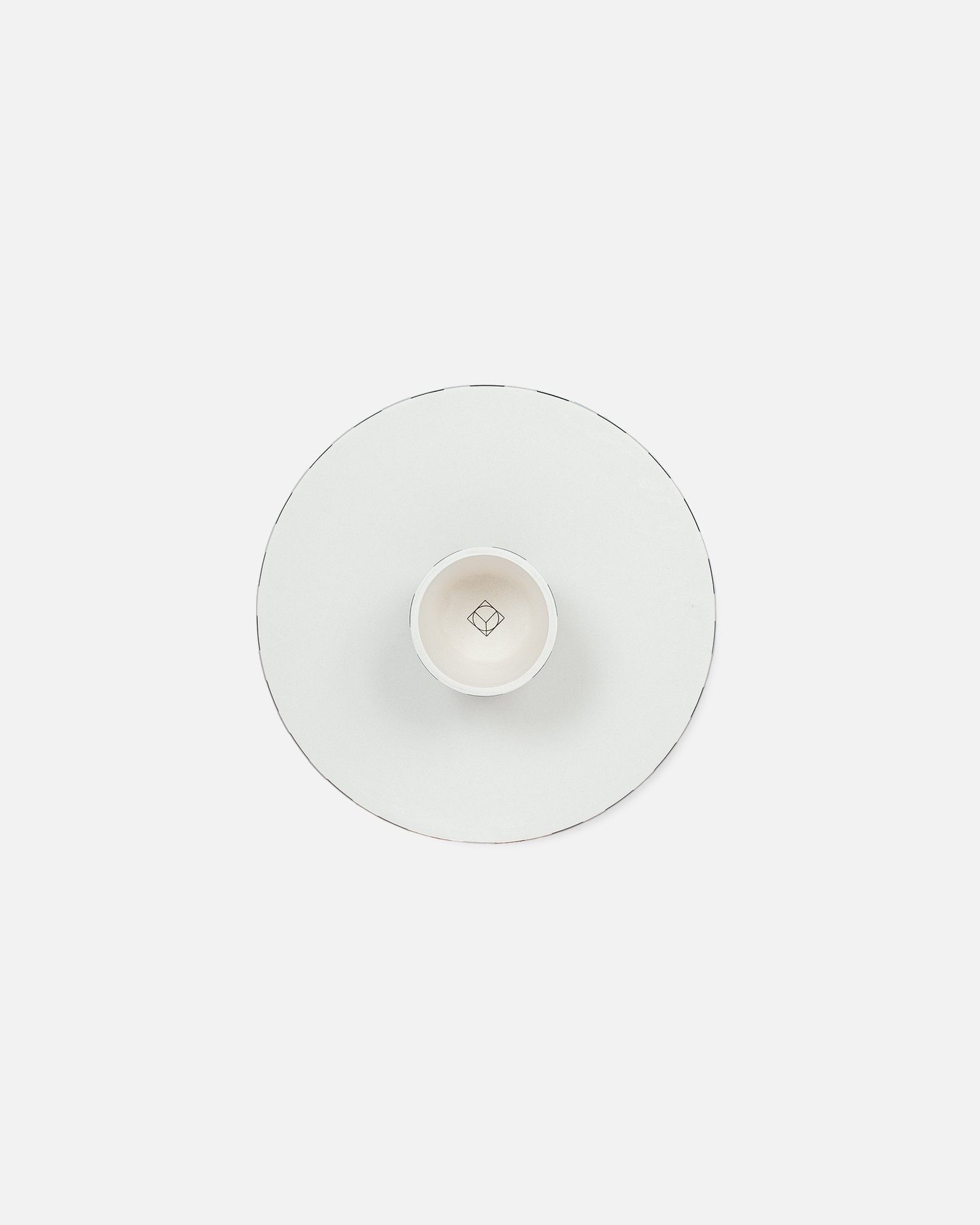 Gestreift 27x9 - OYOY Dekoschale Tortenplatte Schwarz/Weiß Rund Tray Keramik Toppu cm, Groß