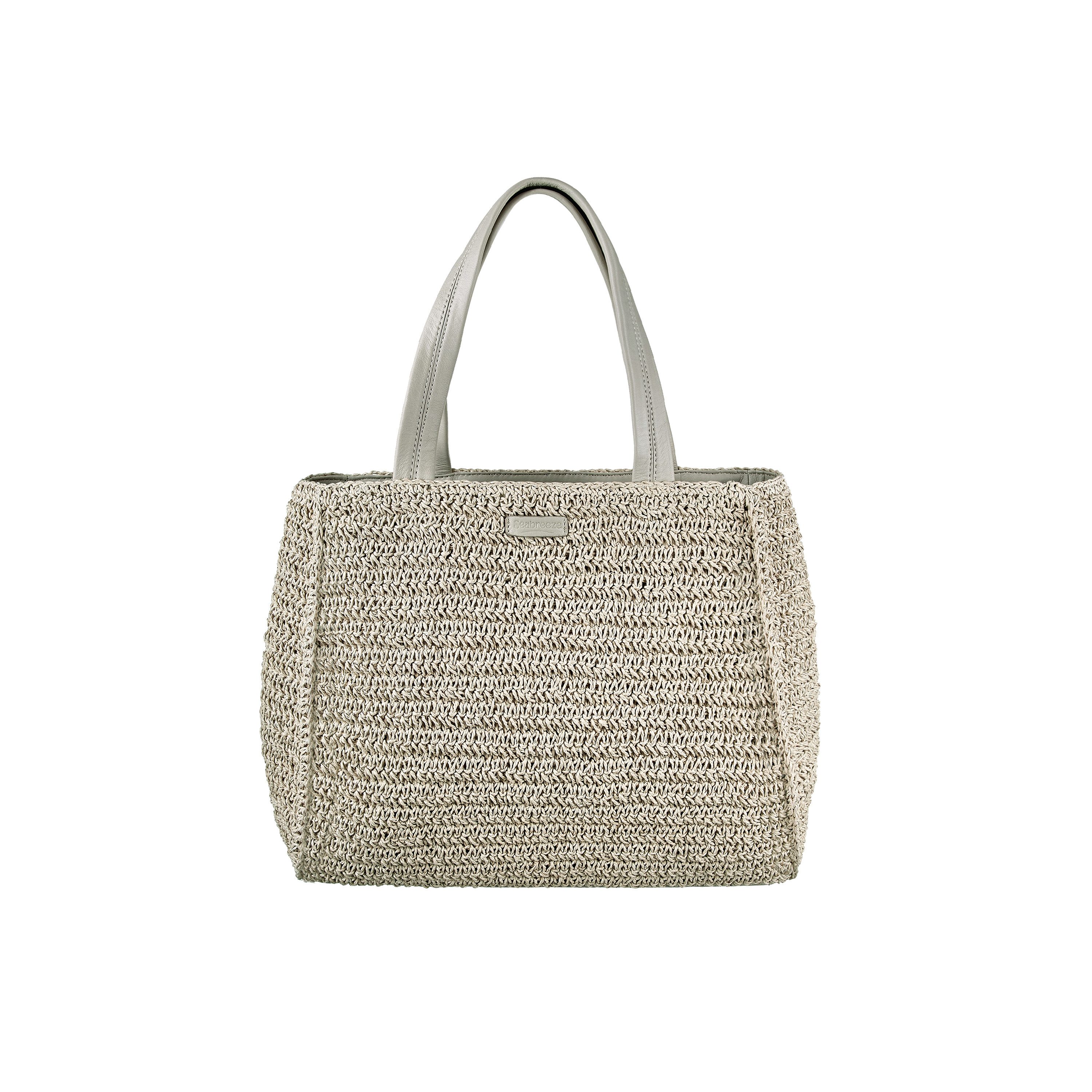 Basttasche shopper large aus Raffiabast
