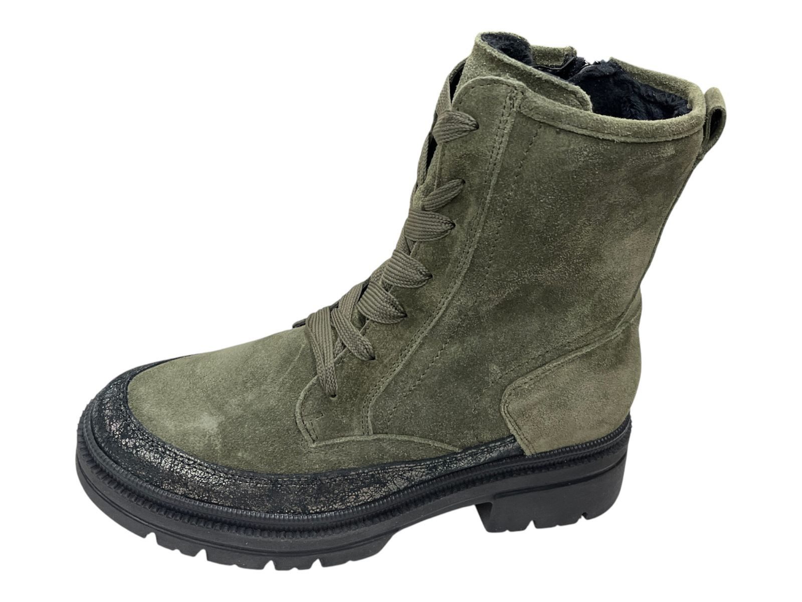 Waldläufer Waldläufer Damen Stiefel H-Amara 930806-201-246 anthrazit khaki günstig online kaufen