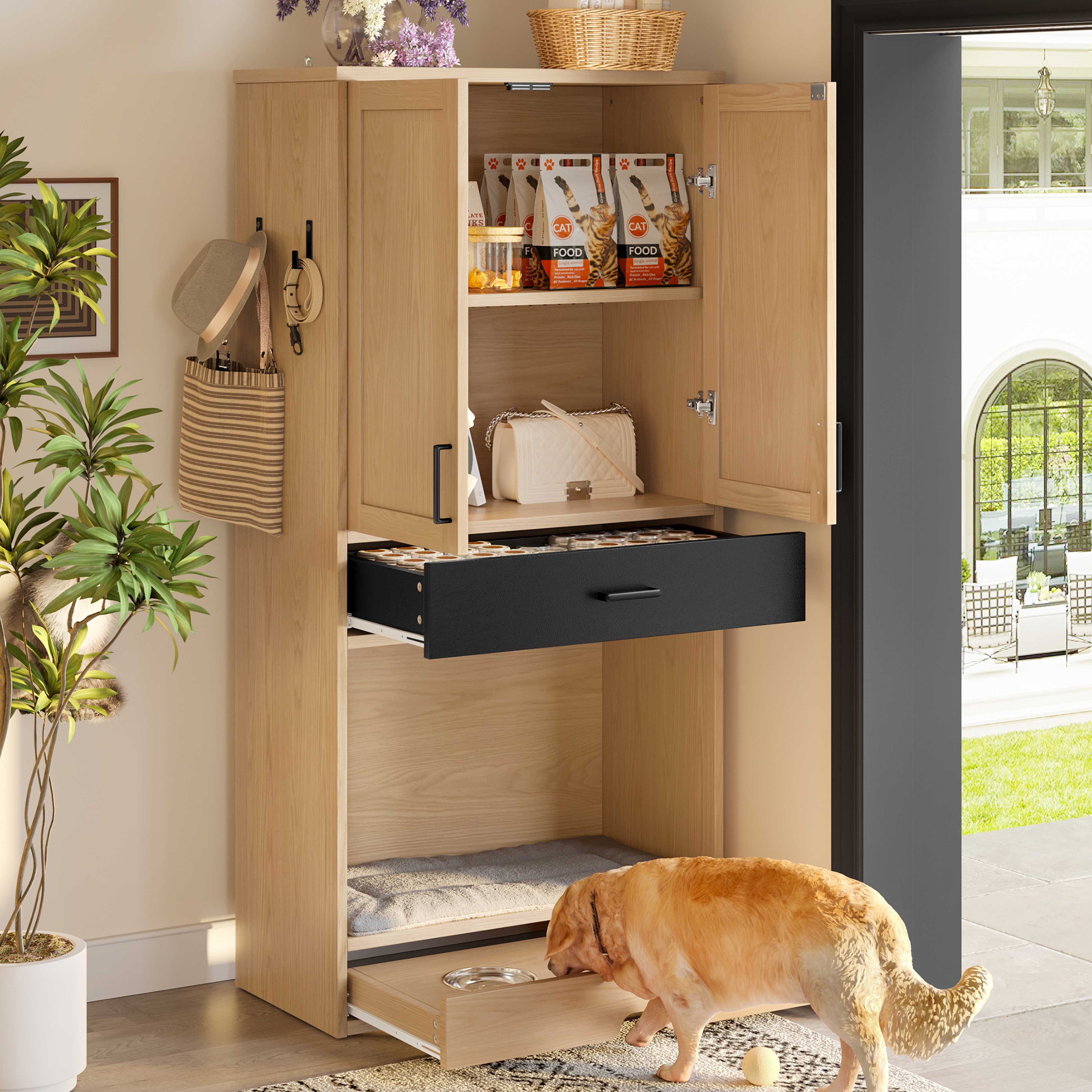 BlingBin Tierhaus Haustiermöbel Multifunktionaler Tierschrank, Mit günstig online kaufen