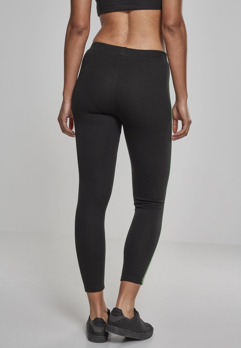 URBAN CLASSICS Leggings Ladies 3-Tone Tape Leggings XS bis XL
