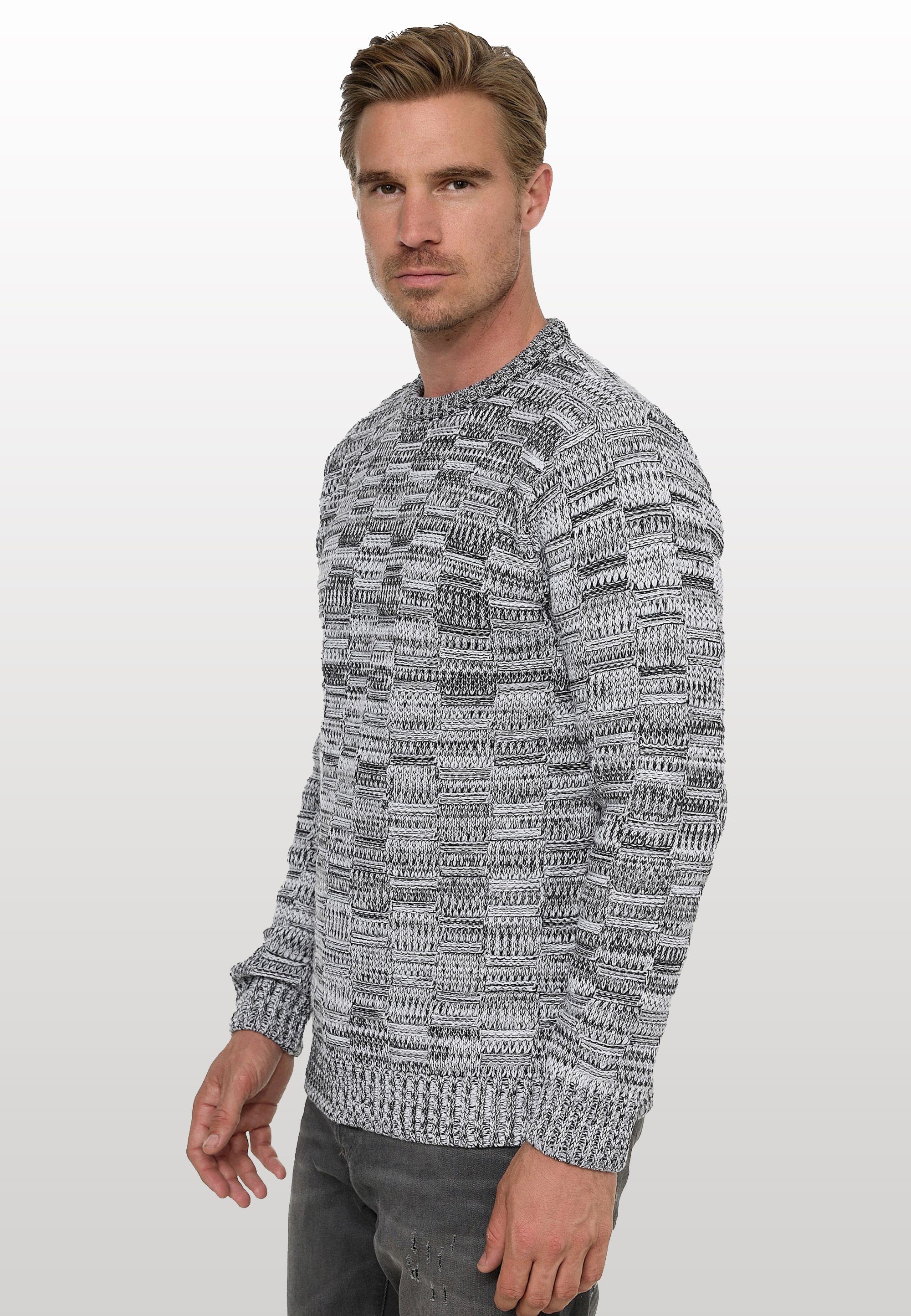 Rusty Neal Strickpullover mit dezenter Musterung und Strick-Design günstig online kaufen