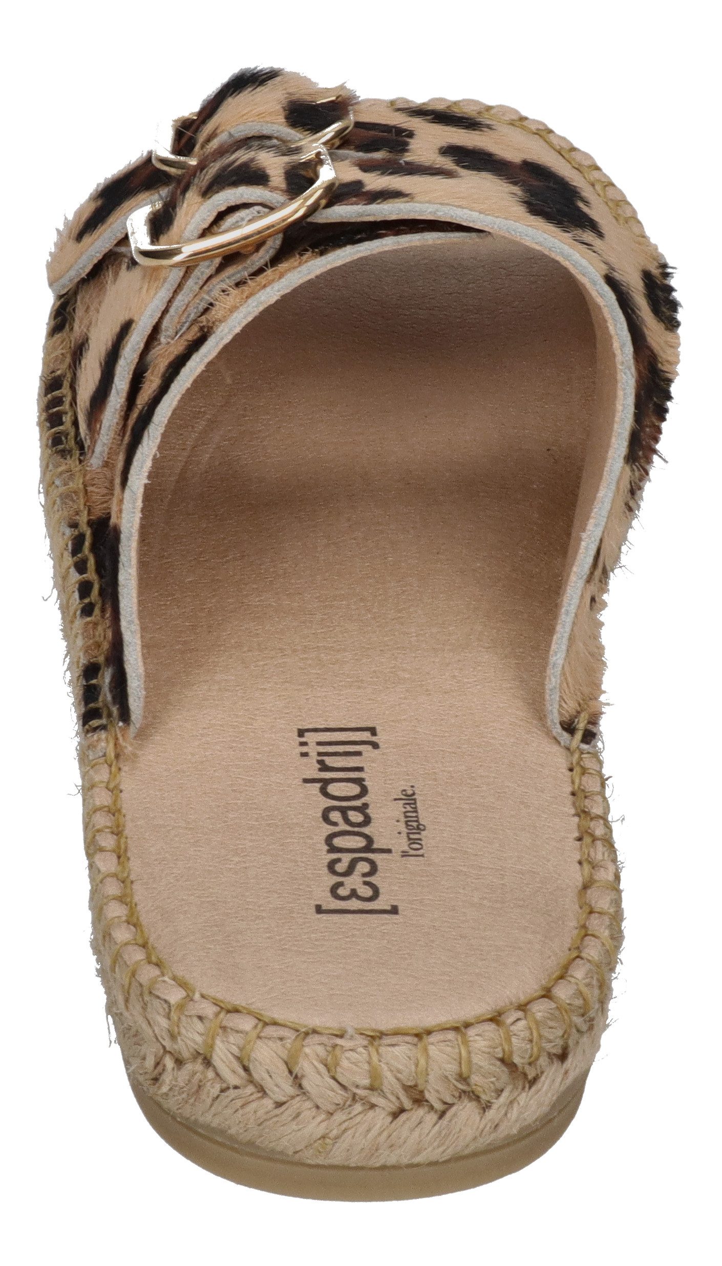 espadrij l´originale CLAQUETTE LEO Pantolette Leopard