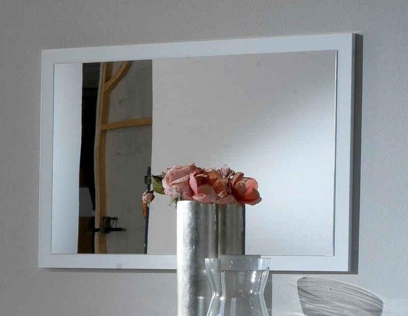 JVmoebel Spiegel Designer Spiegel 90x60cm Spiegel Holzrahmen Wandspiegel Klassischer