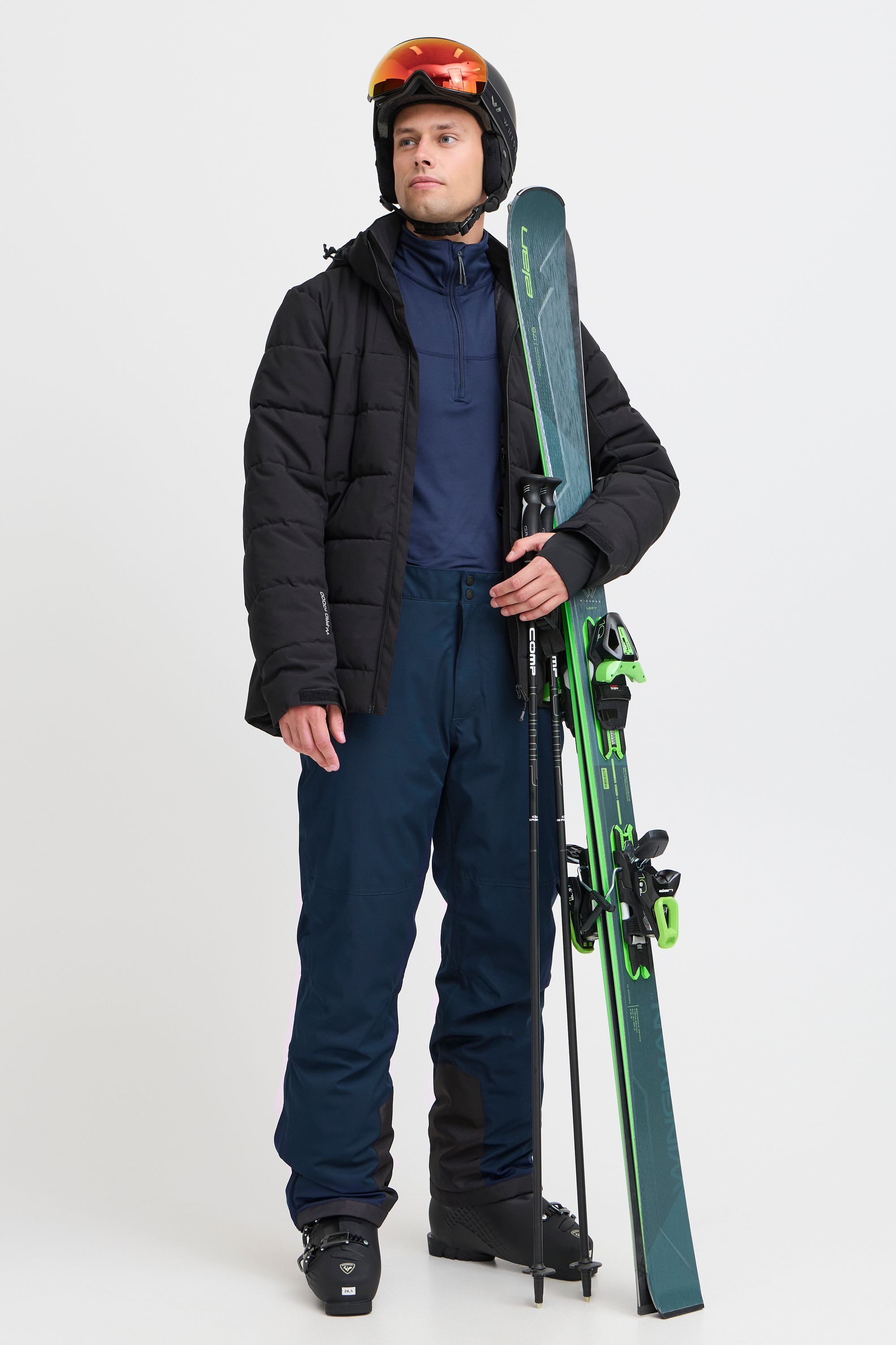 North Bend Skihose NBGilles M W-PRO 15.000 mit wasserdichter Beschichtung Skihose mit Träger
