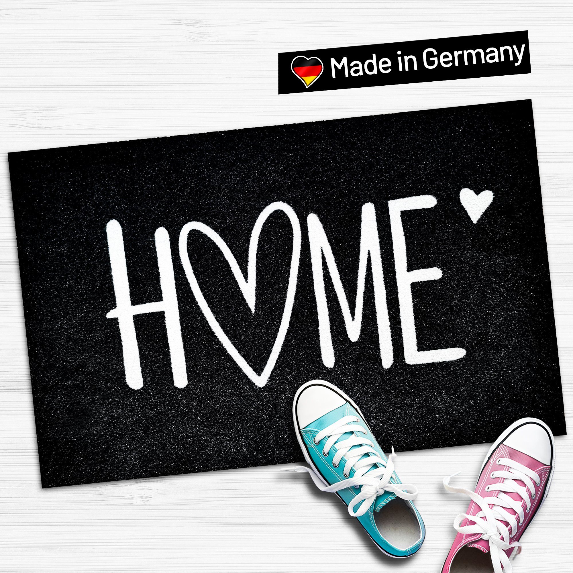 WELLMODA Fußmatte Home Motiv I Modernes günstig online kaufen