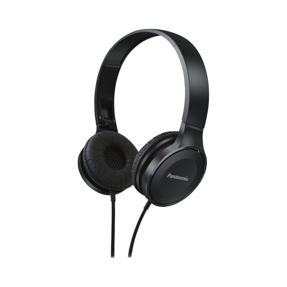 Panasonic Panasonic RP-HF100ME-K Kopfhörer für klaren Klang. Kopfhörer (Kompaktes und faltbares Design, Kompaktes und faltbares Design)